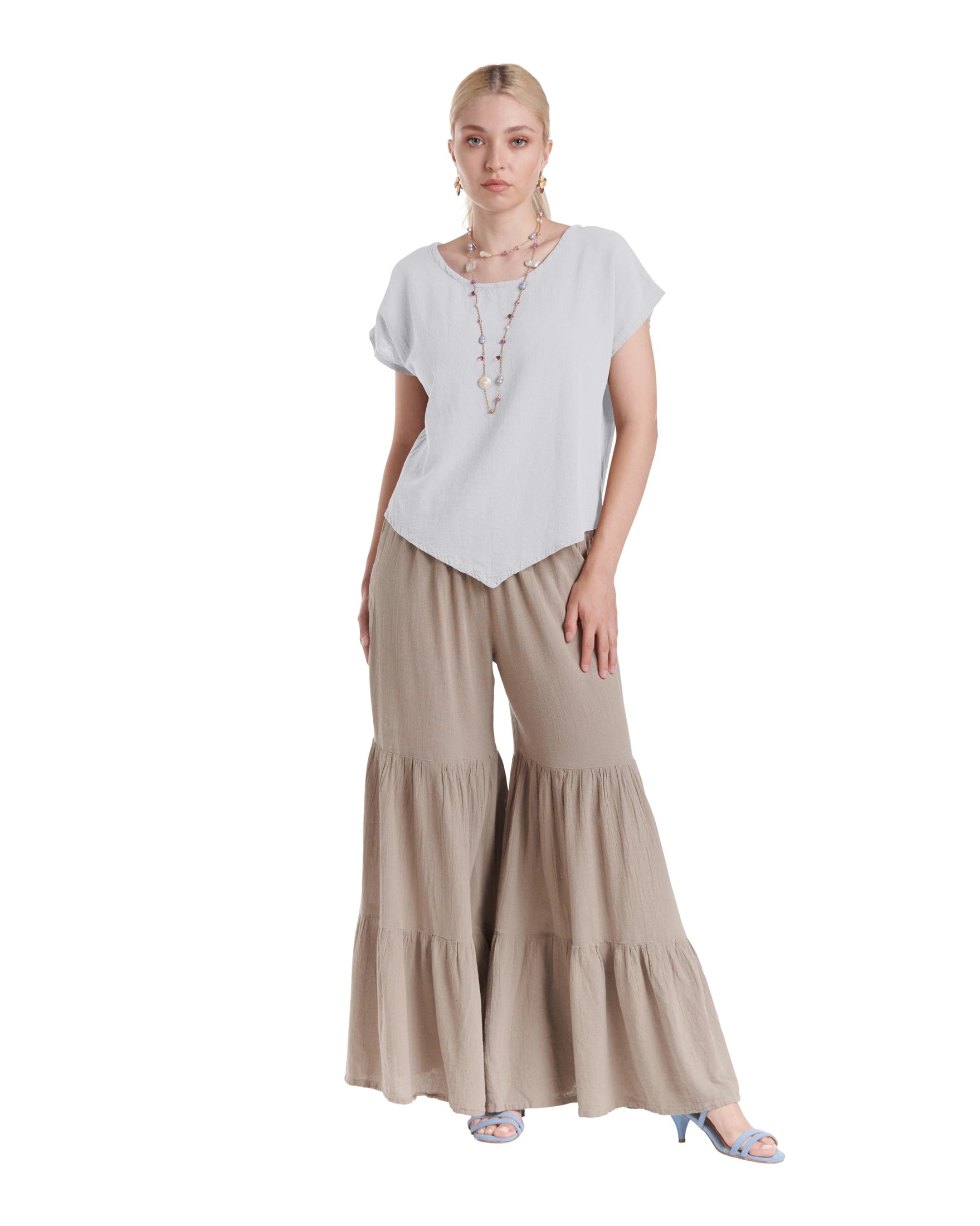 Grace Cotton Gauze Blouse-Oh My Gauze