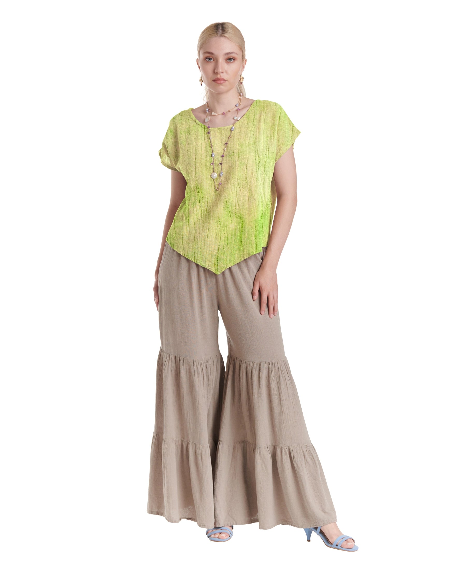 Grace Cotton Gauze Blouse-Oh My Gauze