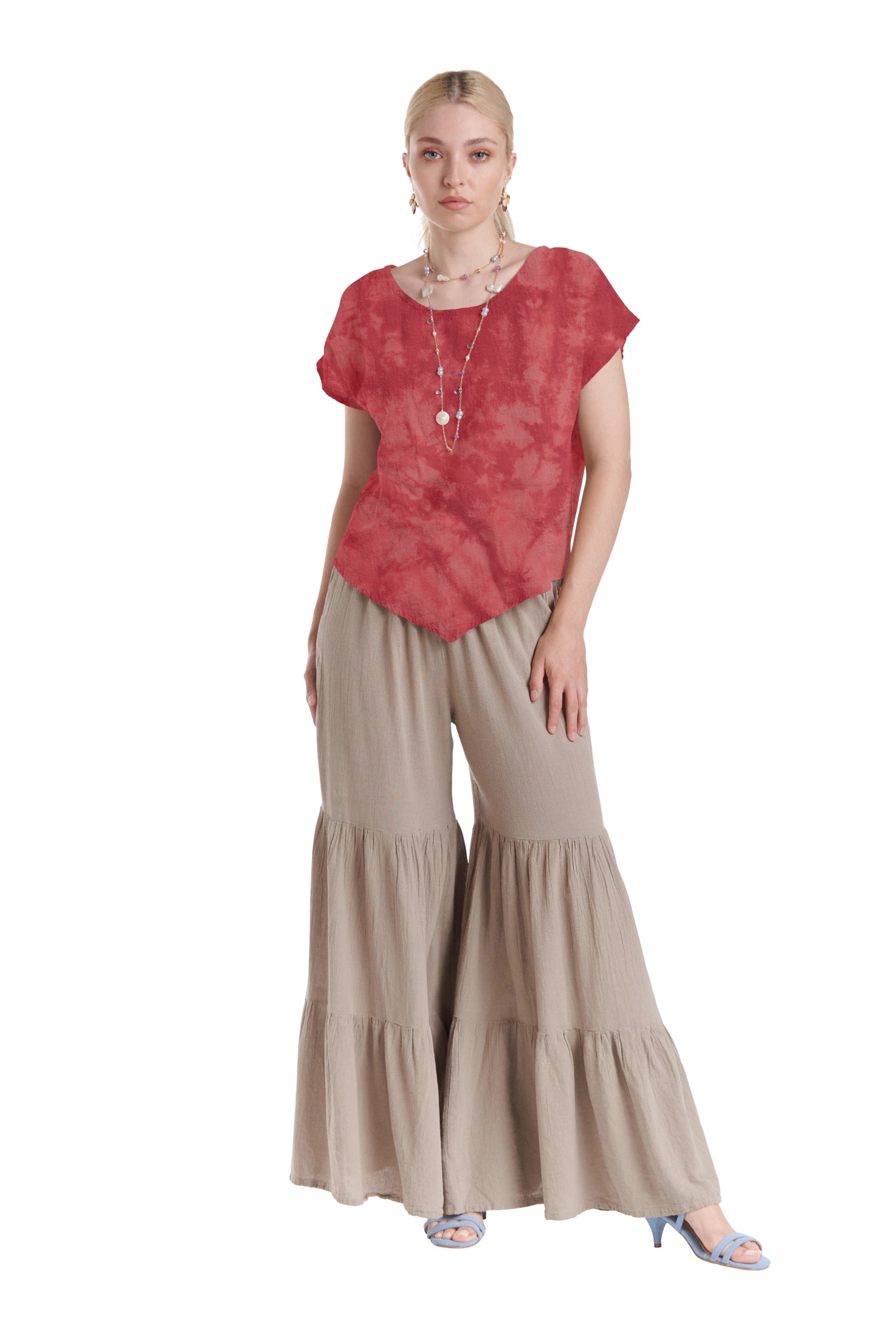Grace Cotton Gauze Blouse-Oh My Gauze