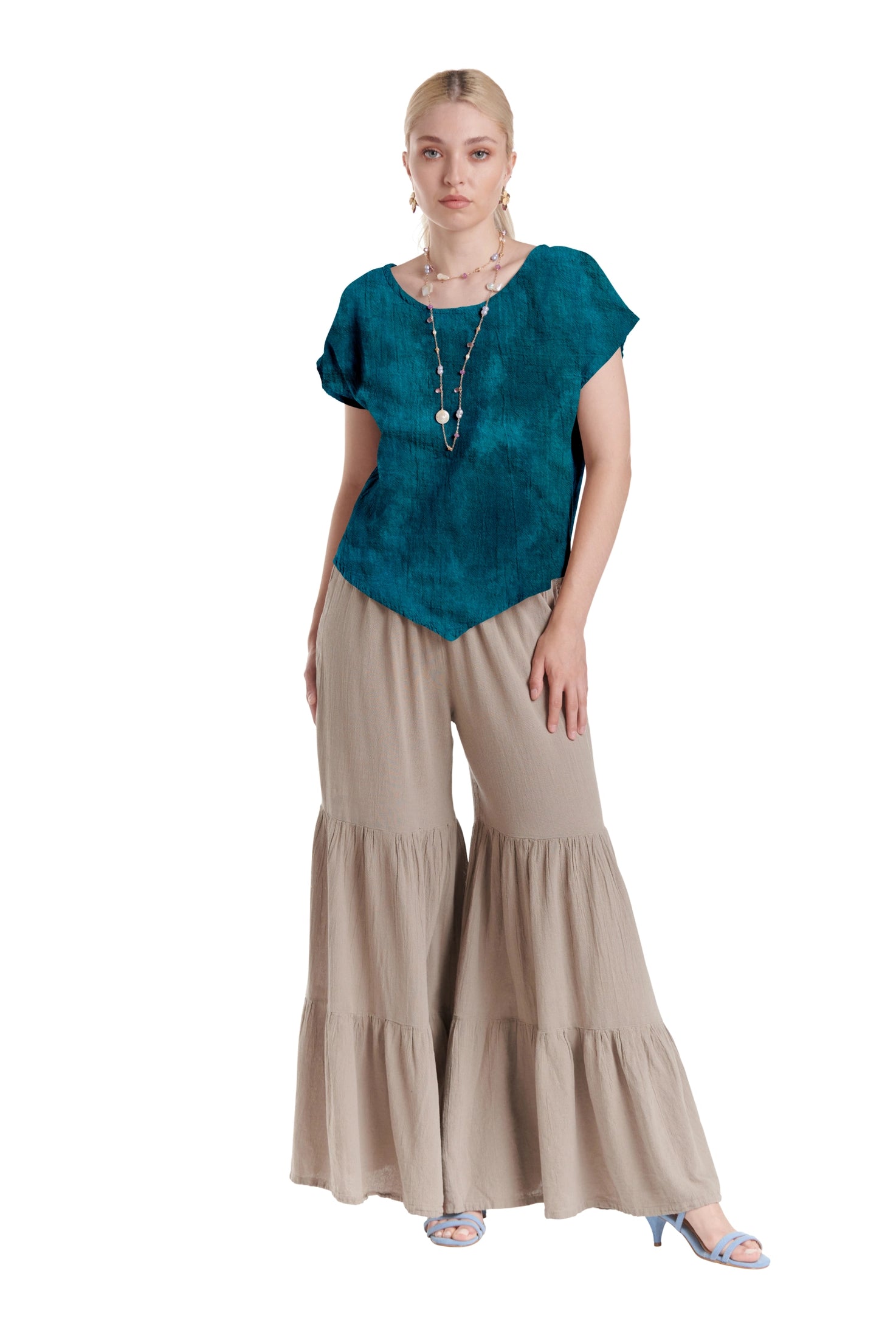 Grace Cotton Gauze Blouse-Oh My Gauze