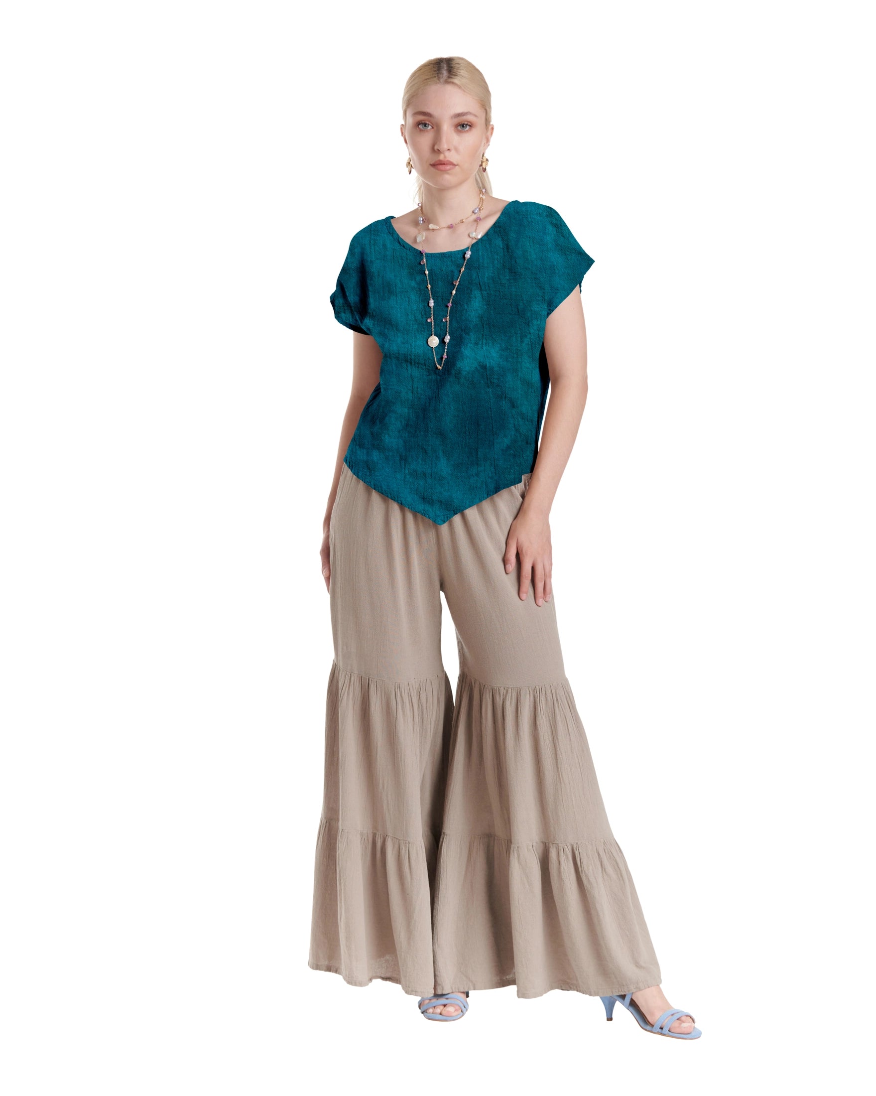 Grace Cotton Gauze Blouse-Oh My Gauze