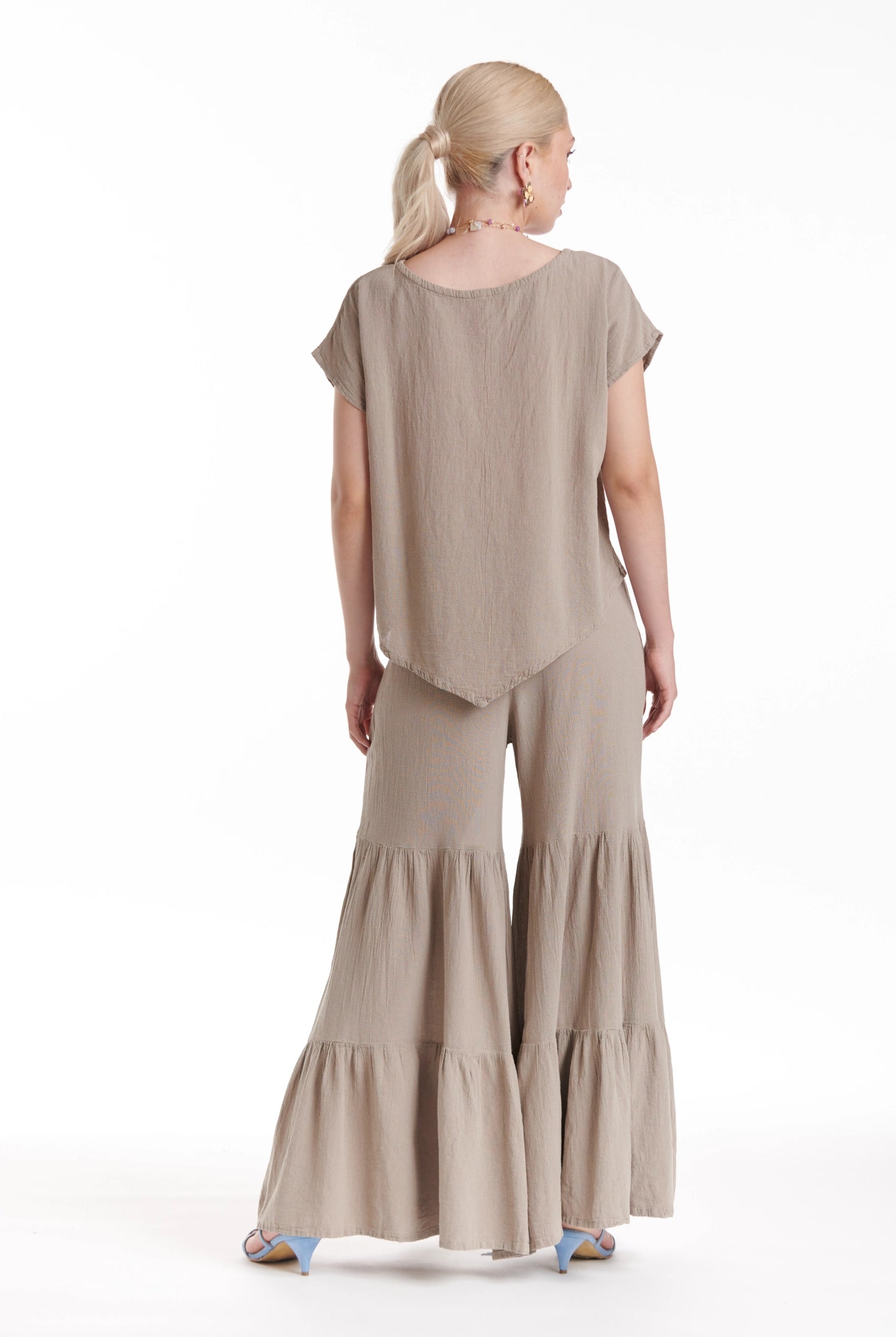 Grace Cotton Gauze Blouse-Oh My Gauze