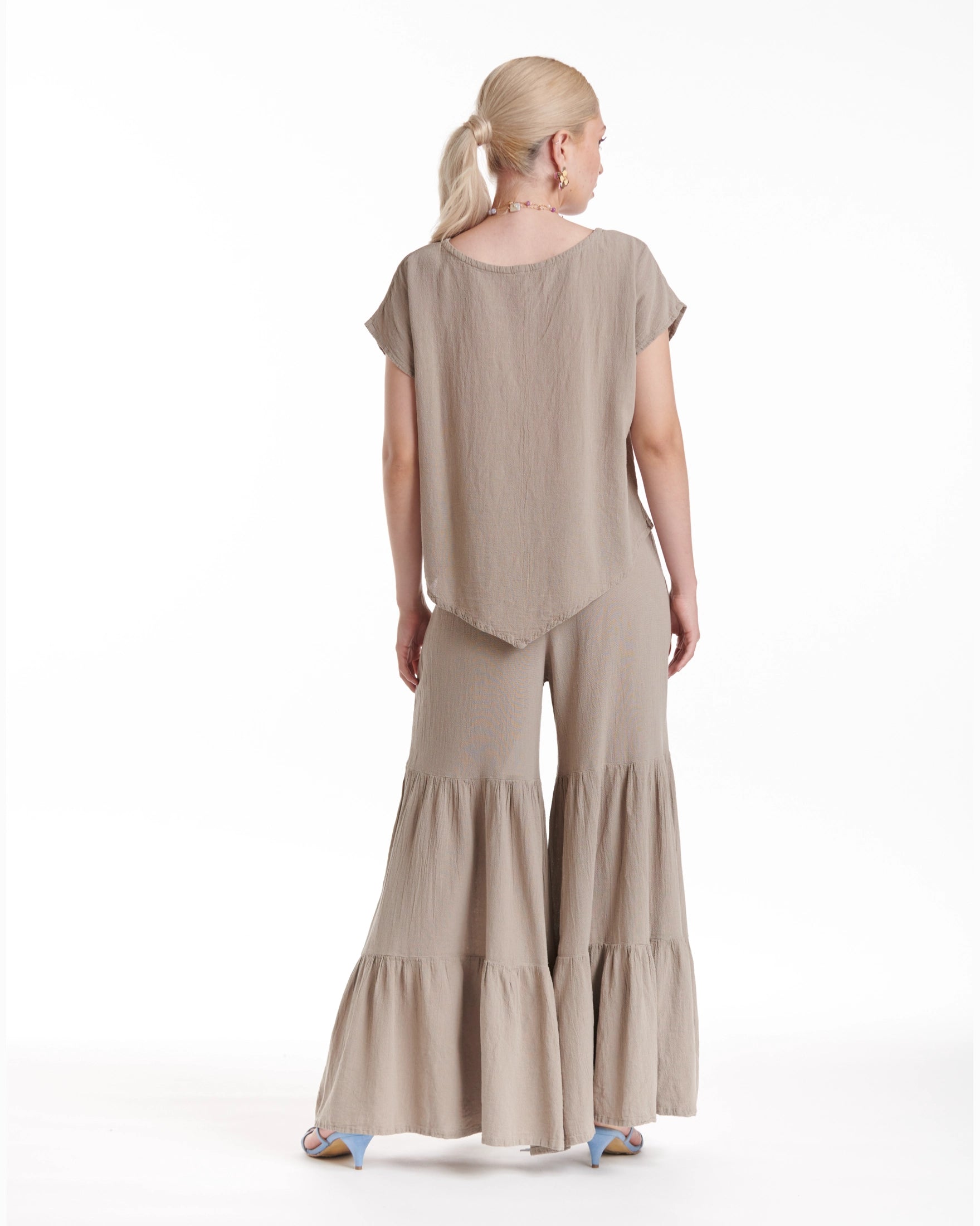 Grace Cotton Gauze Blouse-Oh My Gauze