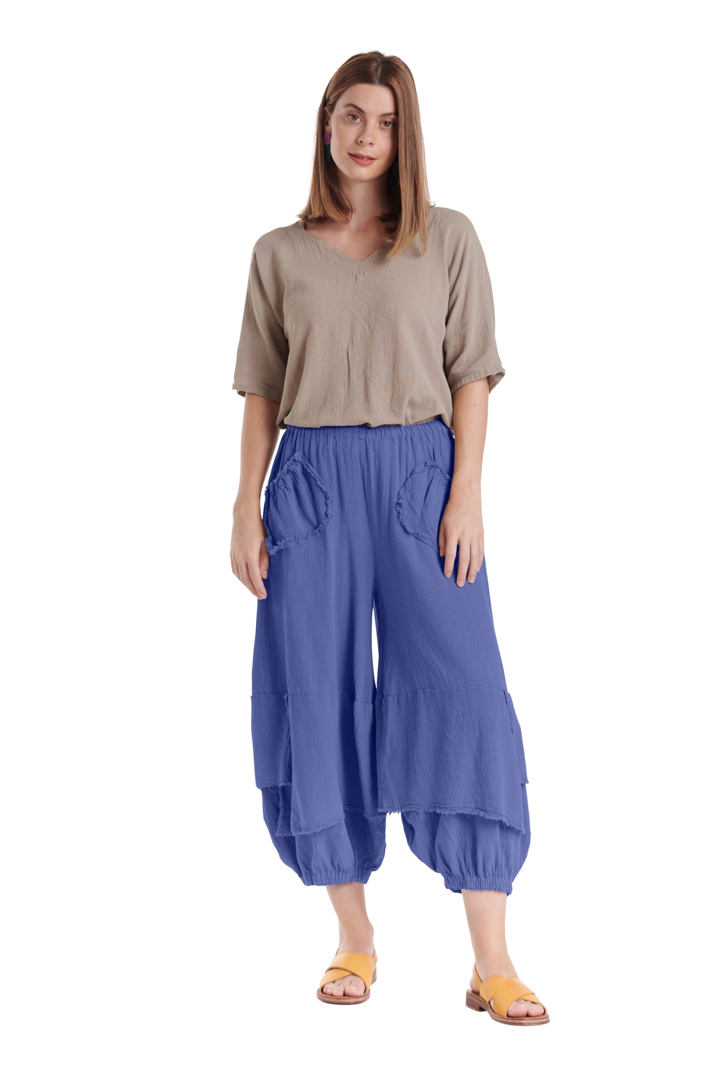 Guchi Cotton Gauze Pants-Oh My Gauze