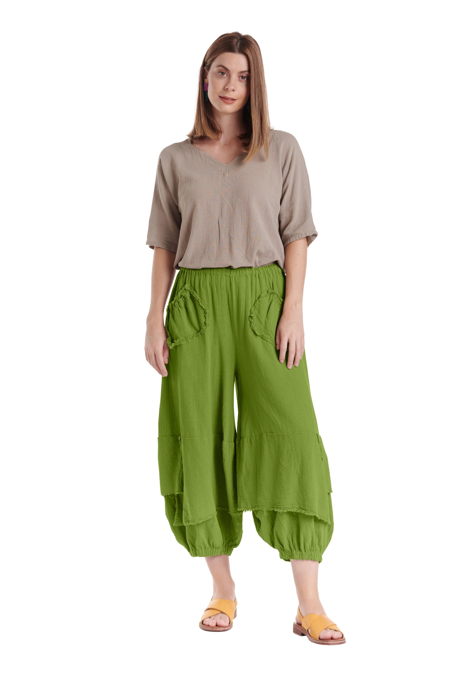 Guchi Cotton Gauze Pants-Oh My Gauze