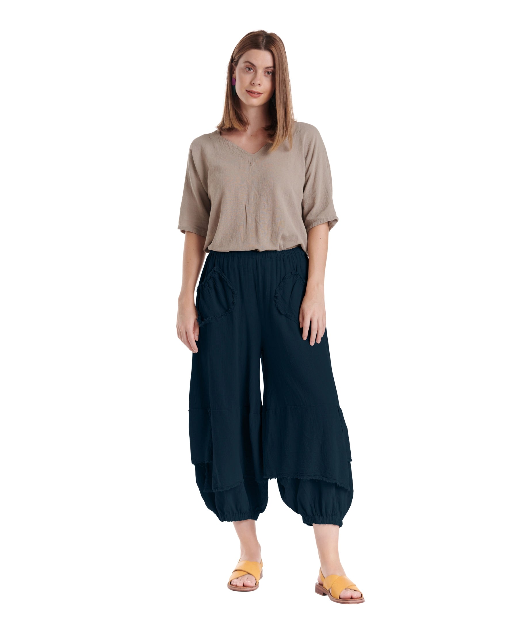 Guchi Cotton Gauze Pants-Oh My Gauze