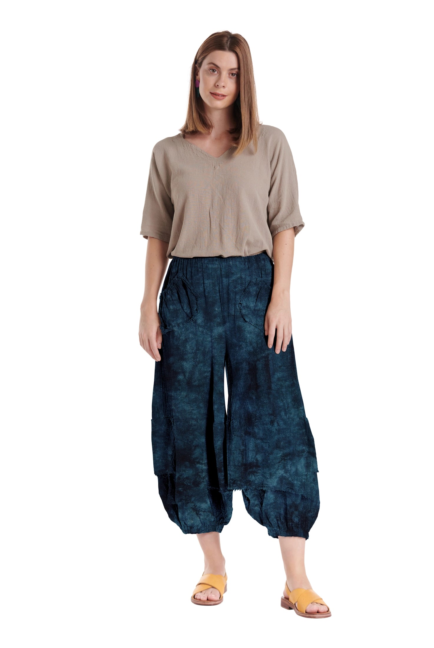 Guchi Cotton Gauze Pants-Oh My Gauze