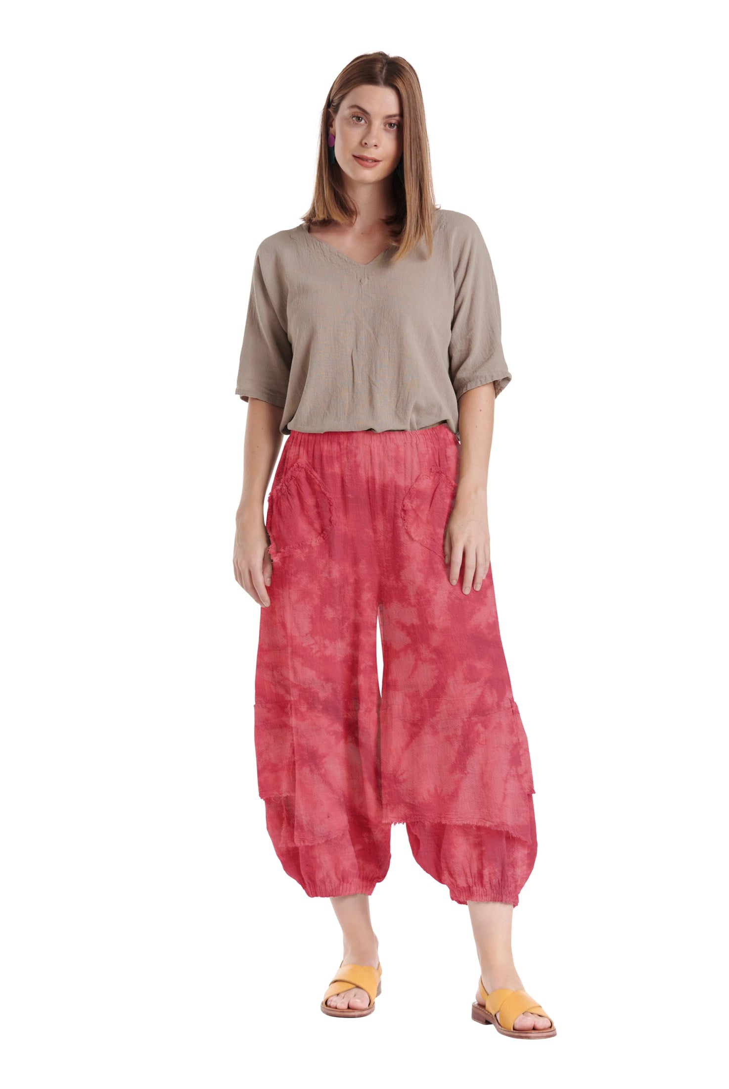 Guchi Cotton Gauze Pants-Oh My Gauze