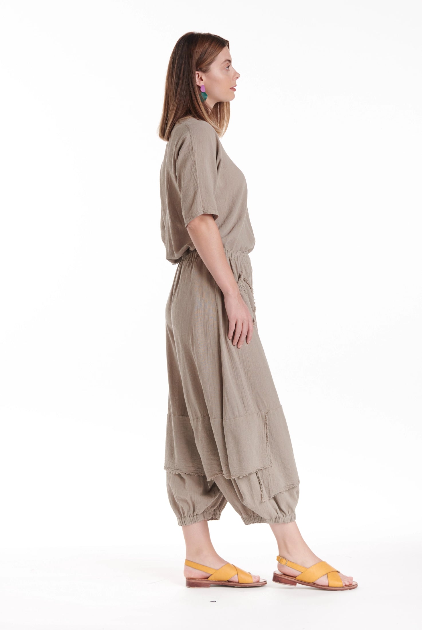 Guchi Cotton Gauze Pants-Oh My Gauze