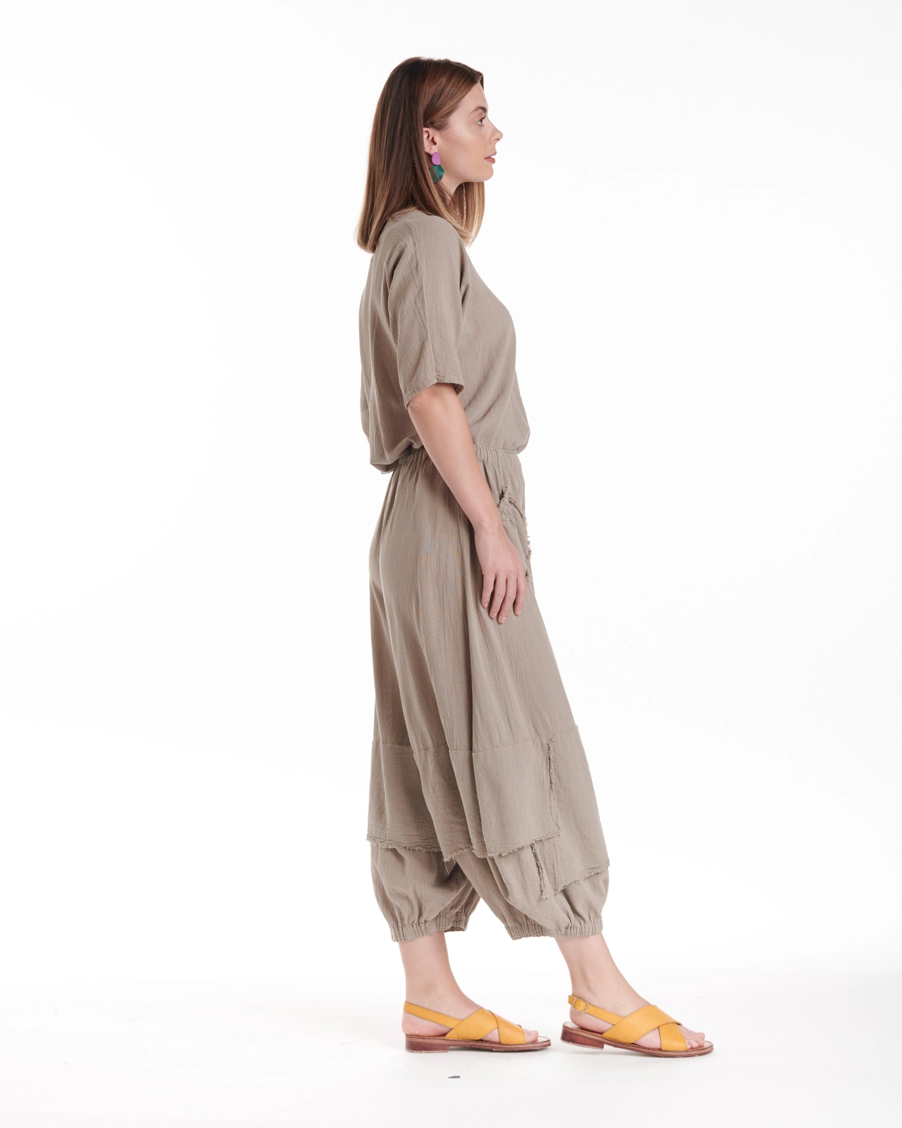 Guchi Cotton Gauze Pants-Oh My Gauze