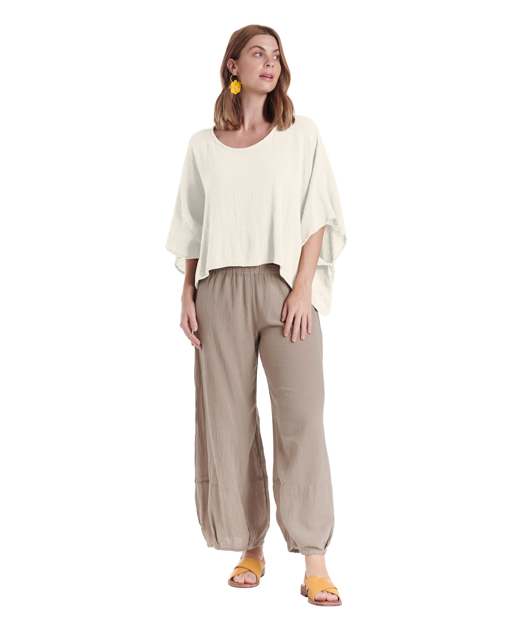 Havana Cotton Gauze Blouse-Oh My Gauze