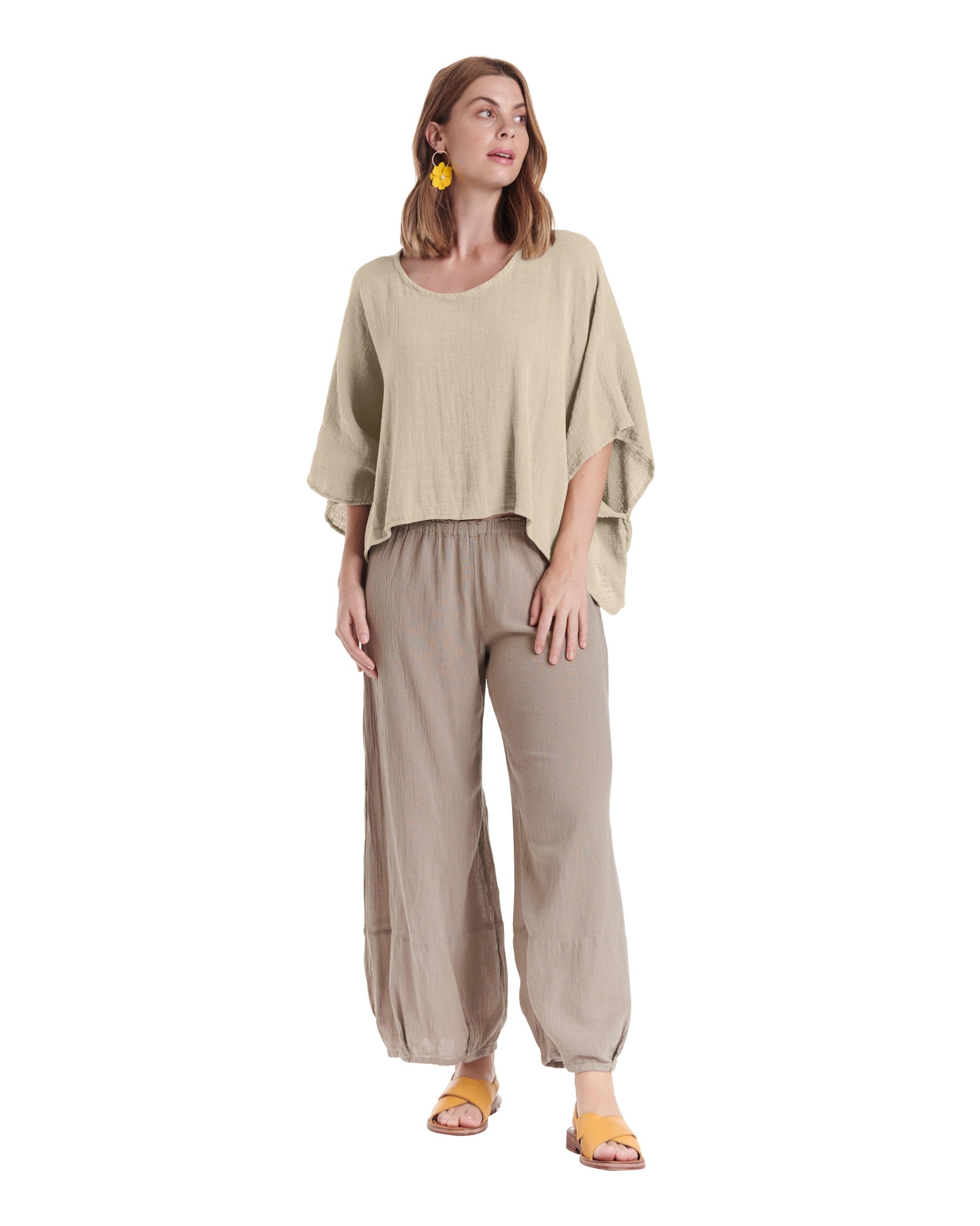 Havana Cotton Gauze Blouse-Oh My Gauze