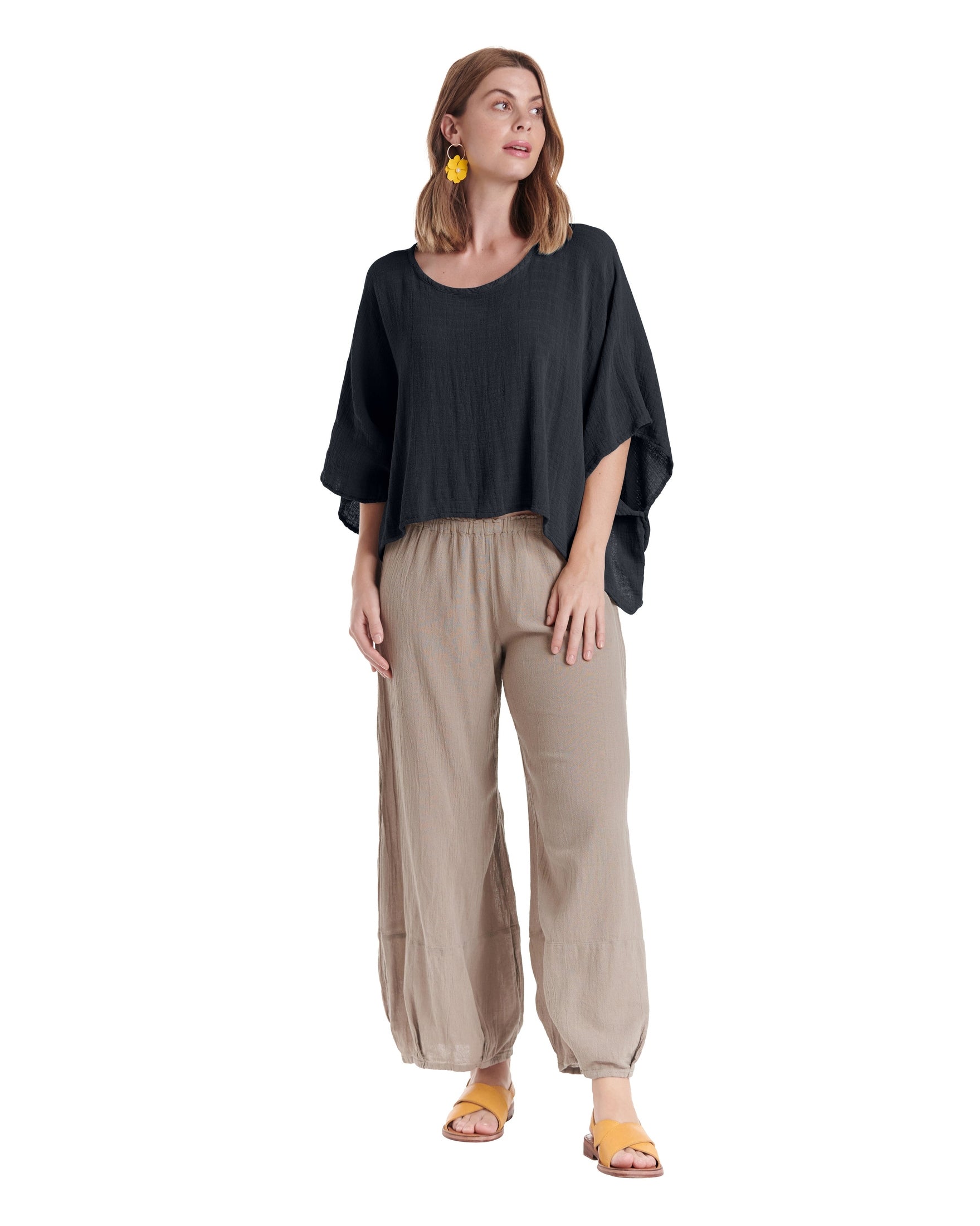 Havana Cotton Gauze Blouse-Oh My Gauze