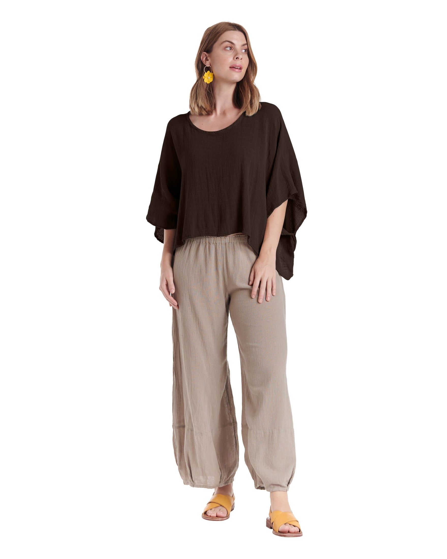 Havana Cotton Gauze Blouse-Oh My Gauze