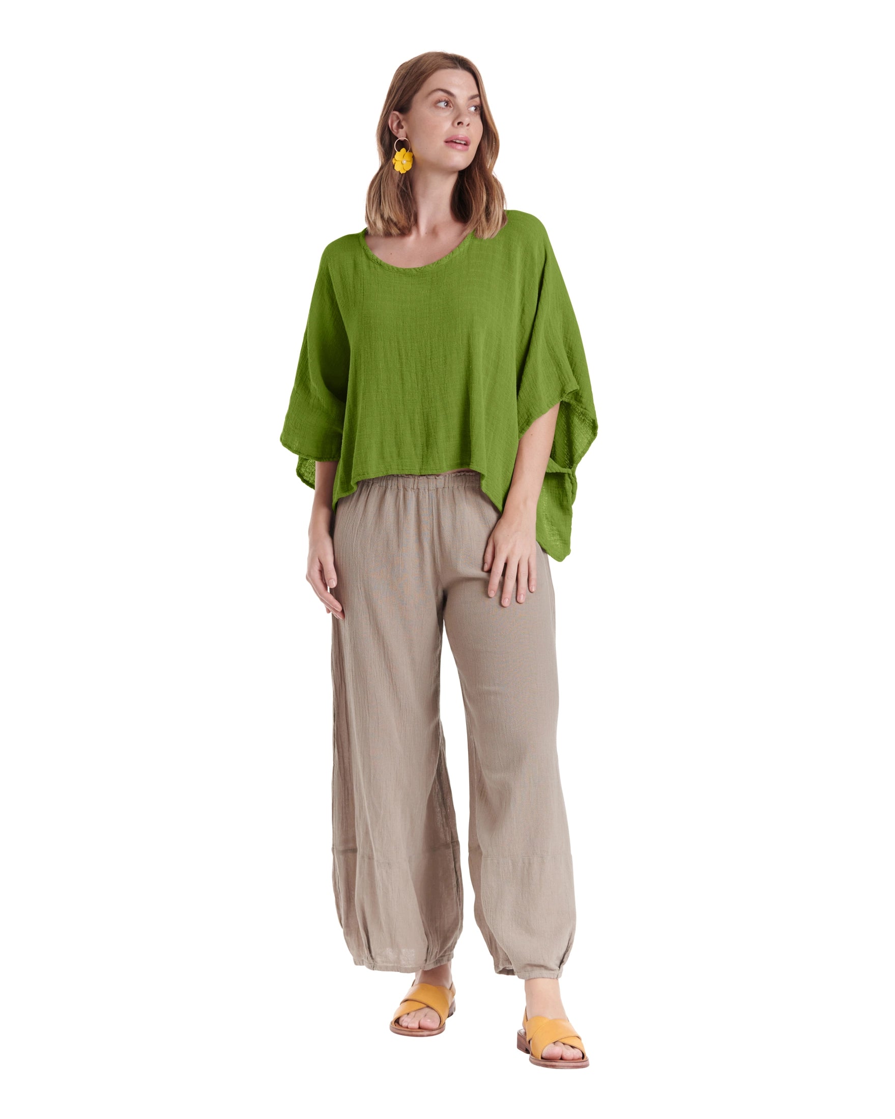 Havana Cotton Gauze Blouse-Oh My Gauze