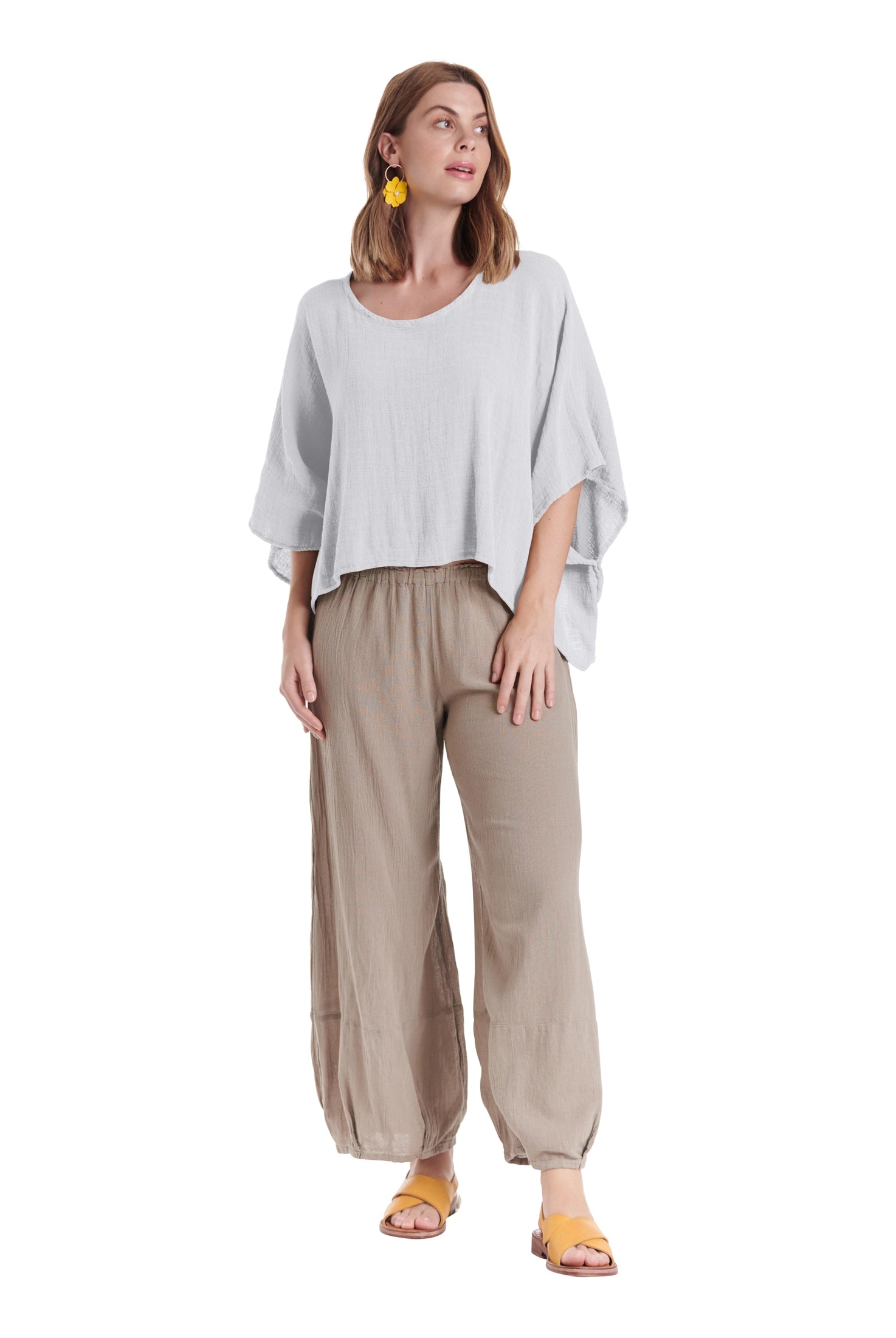 Havana Cotton Gauze Blouse-Oh My Gauze