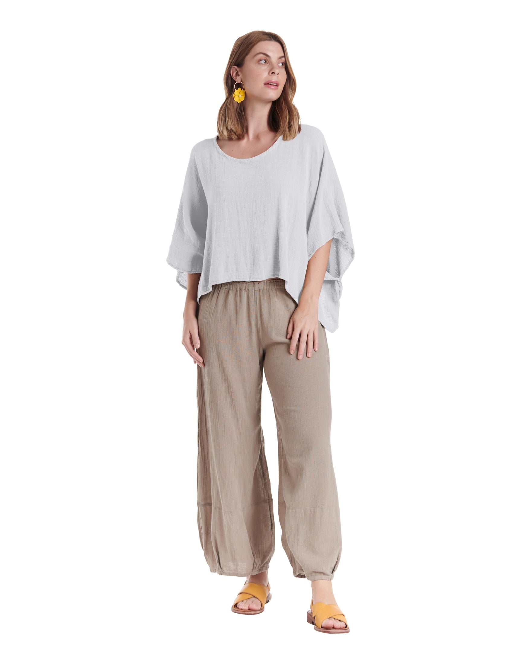 Havana Cotton Gauze Blouse-Oh My Gauze