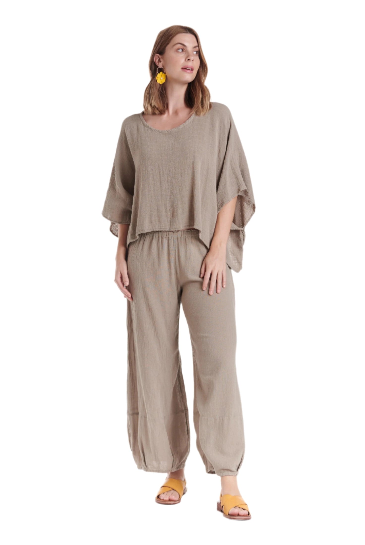 Havana Cotton Gauze Blouse-Oh My Gauze