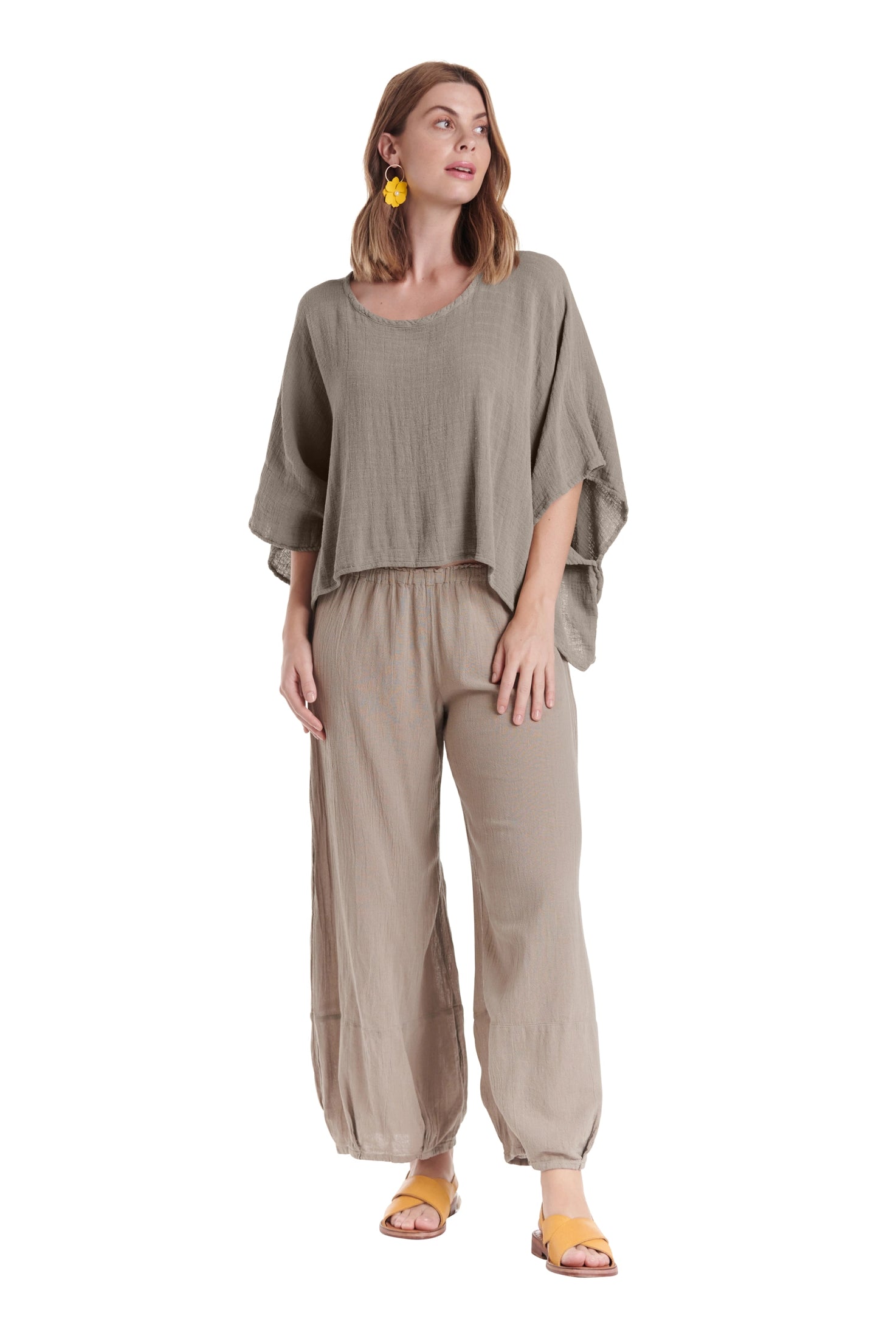 Havana Cotton Gauze Blouse-Oh My Gauze