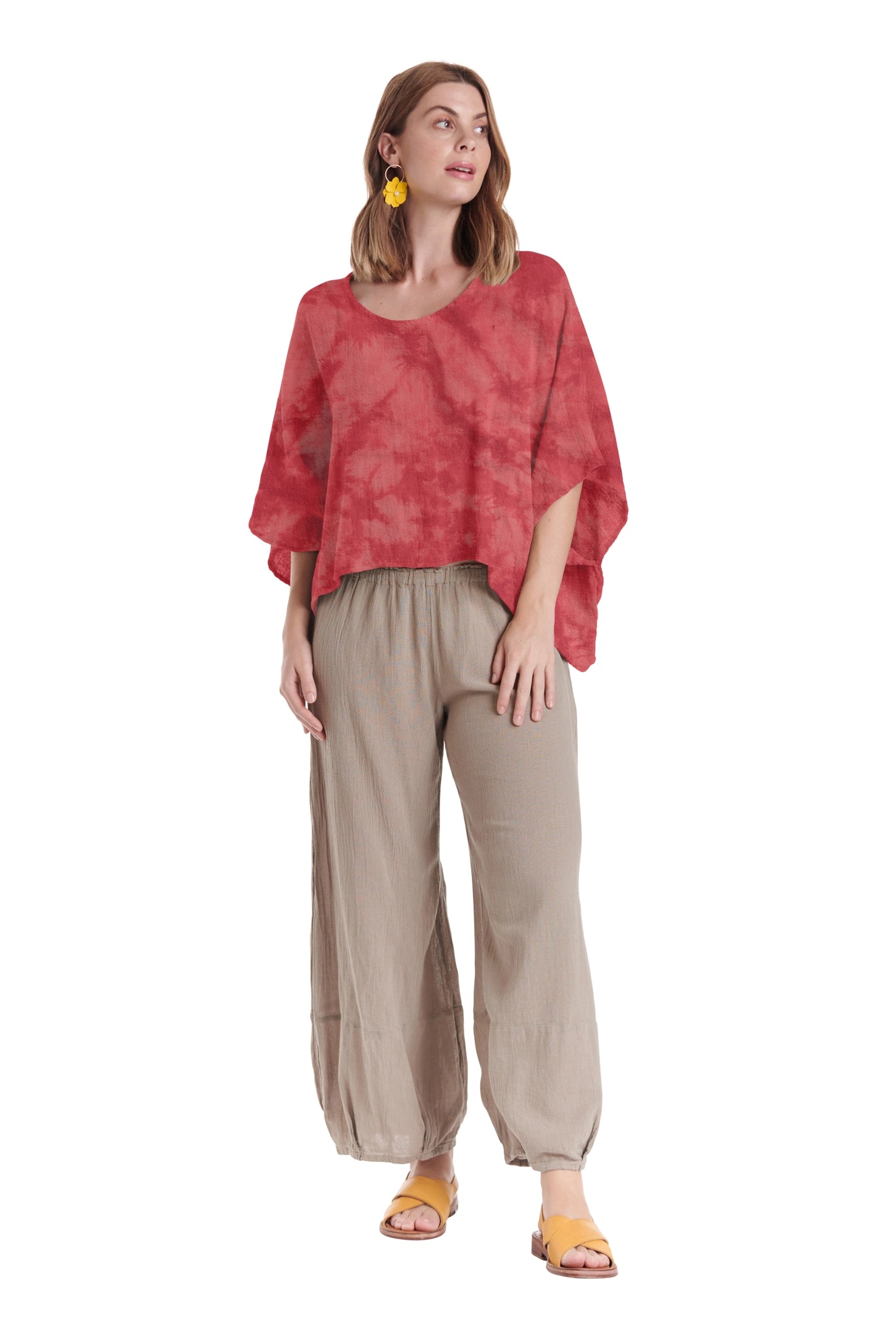 Havana Cotton Gauze Blouse-Oh My Gauze