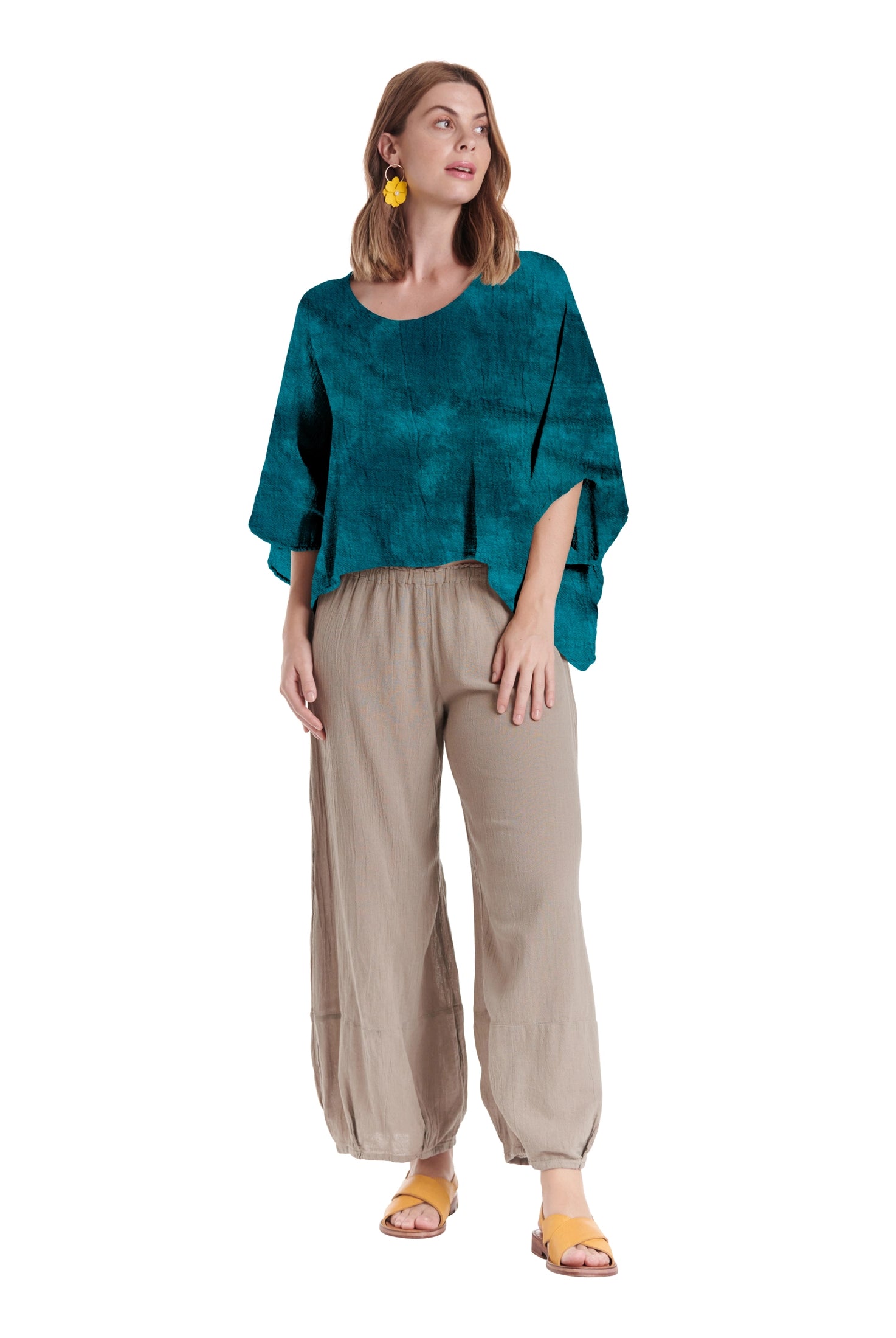 Havana Cotton Gauze Blouse-Oh My Gauze