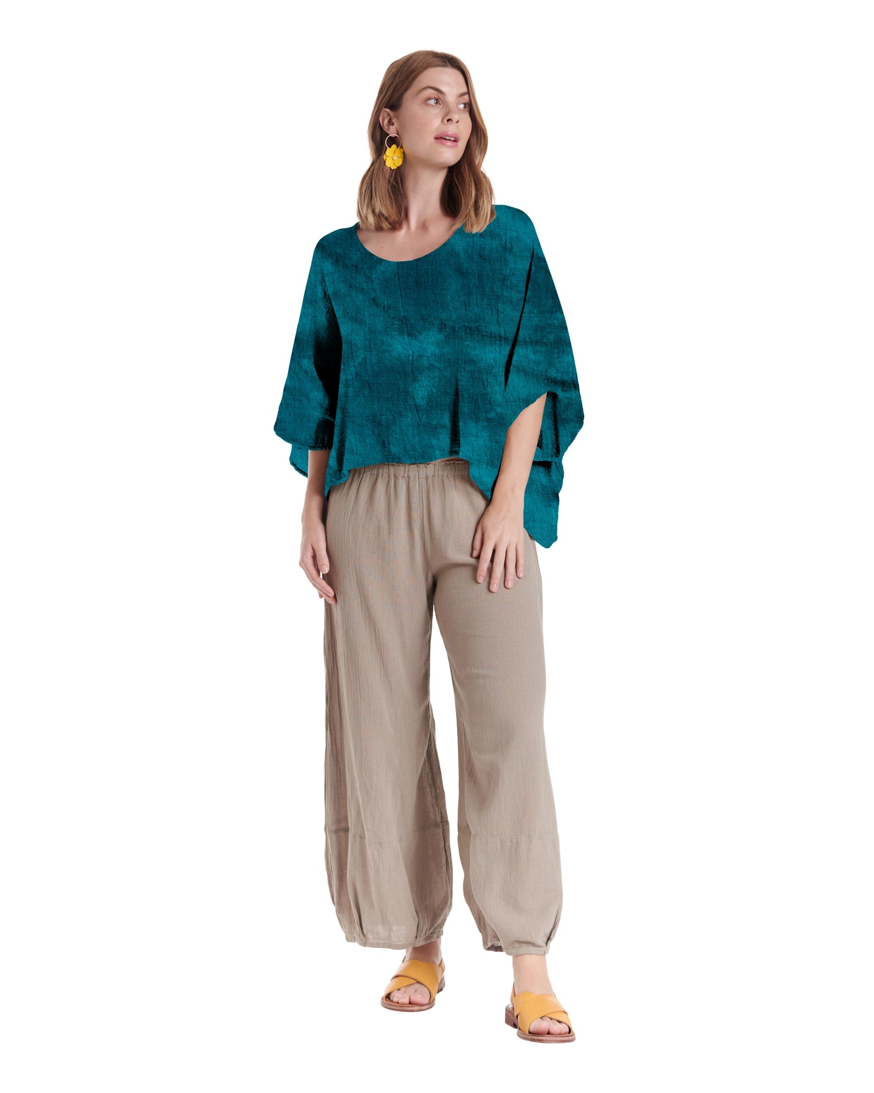 Havana Cotton Gauze Blouse-Oh My Gauze