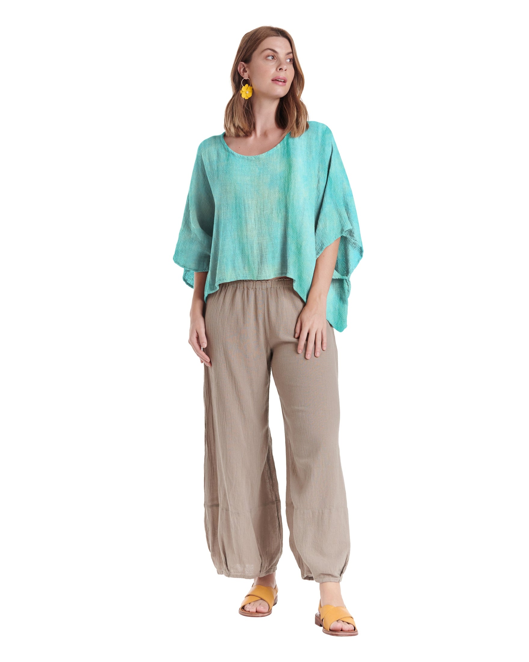 Havana Cotton Gauze Blouse-Oh My Gauze