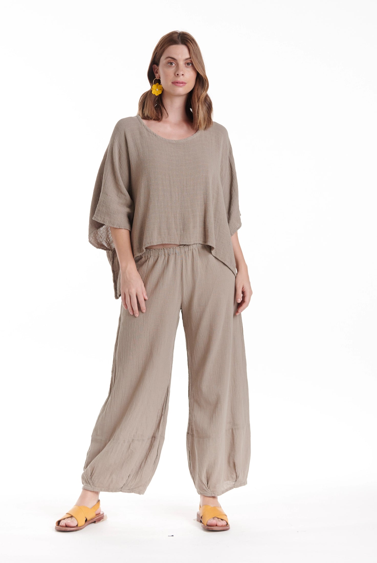 Havana Cotton Gauze Blouse-Oh My Gauze