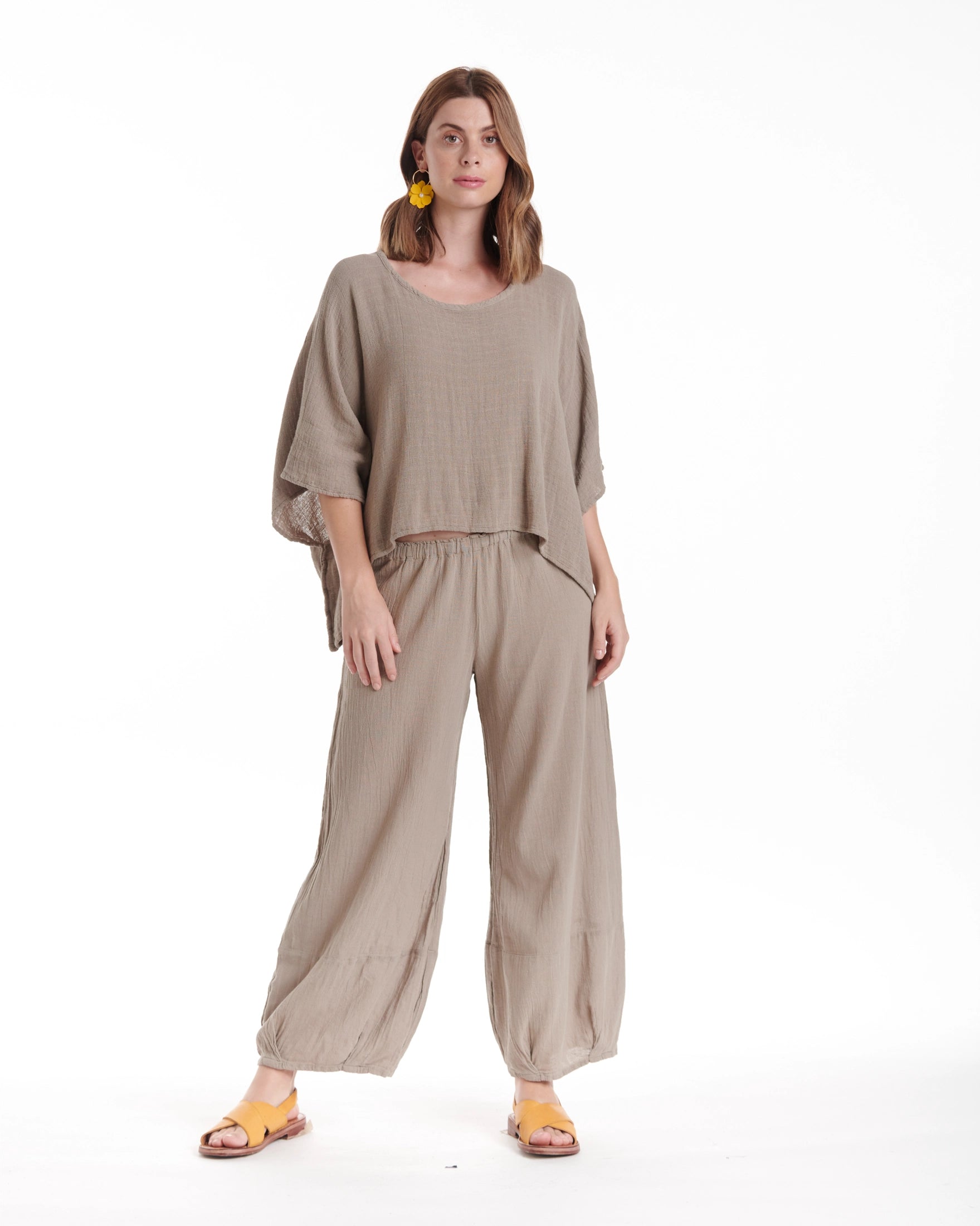 Havana Cotton Gauze Blouse-Oh My Gauze