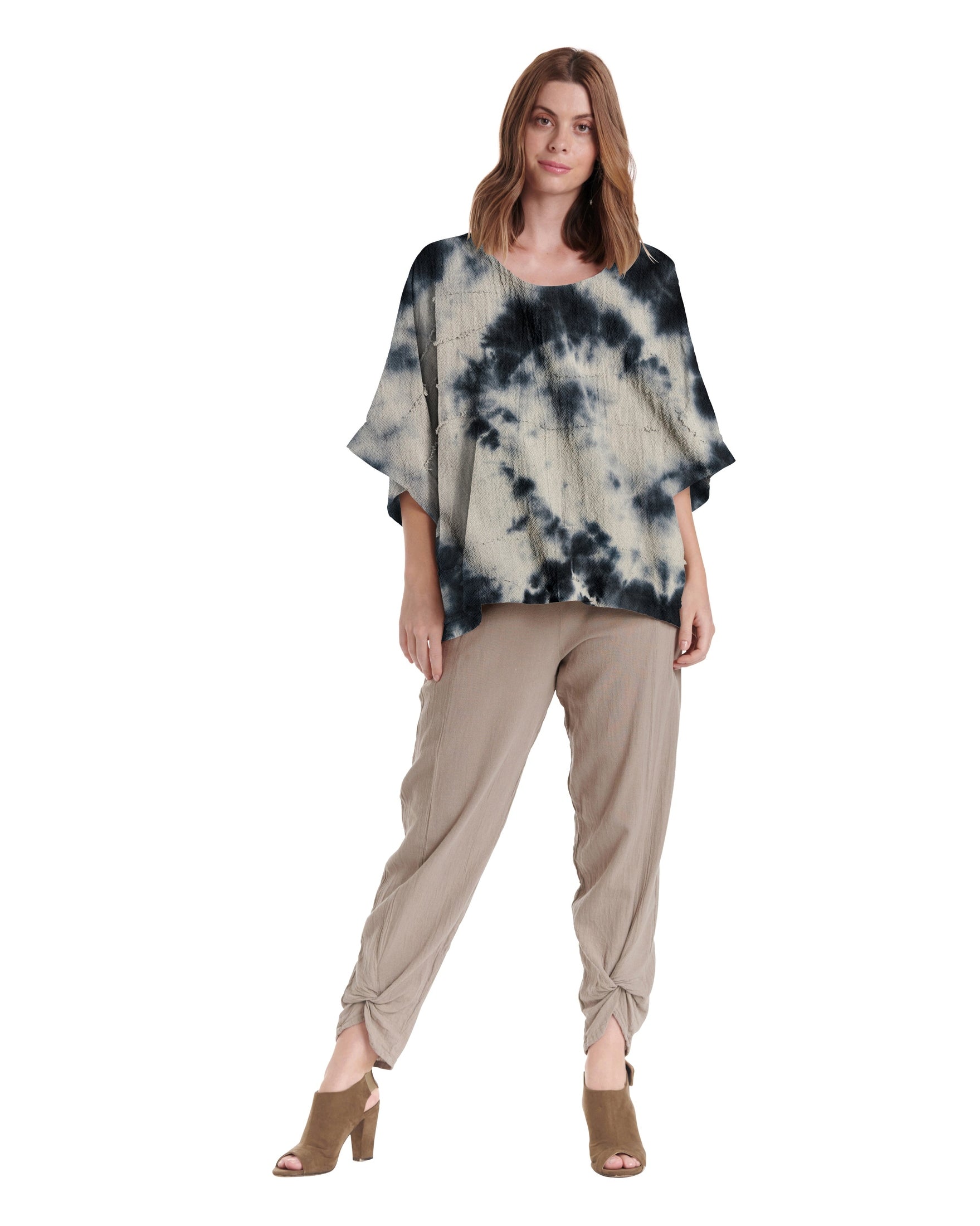 Horizon Cotton Gauze Blouse-Oh My Gauze