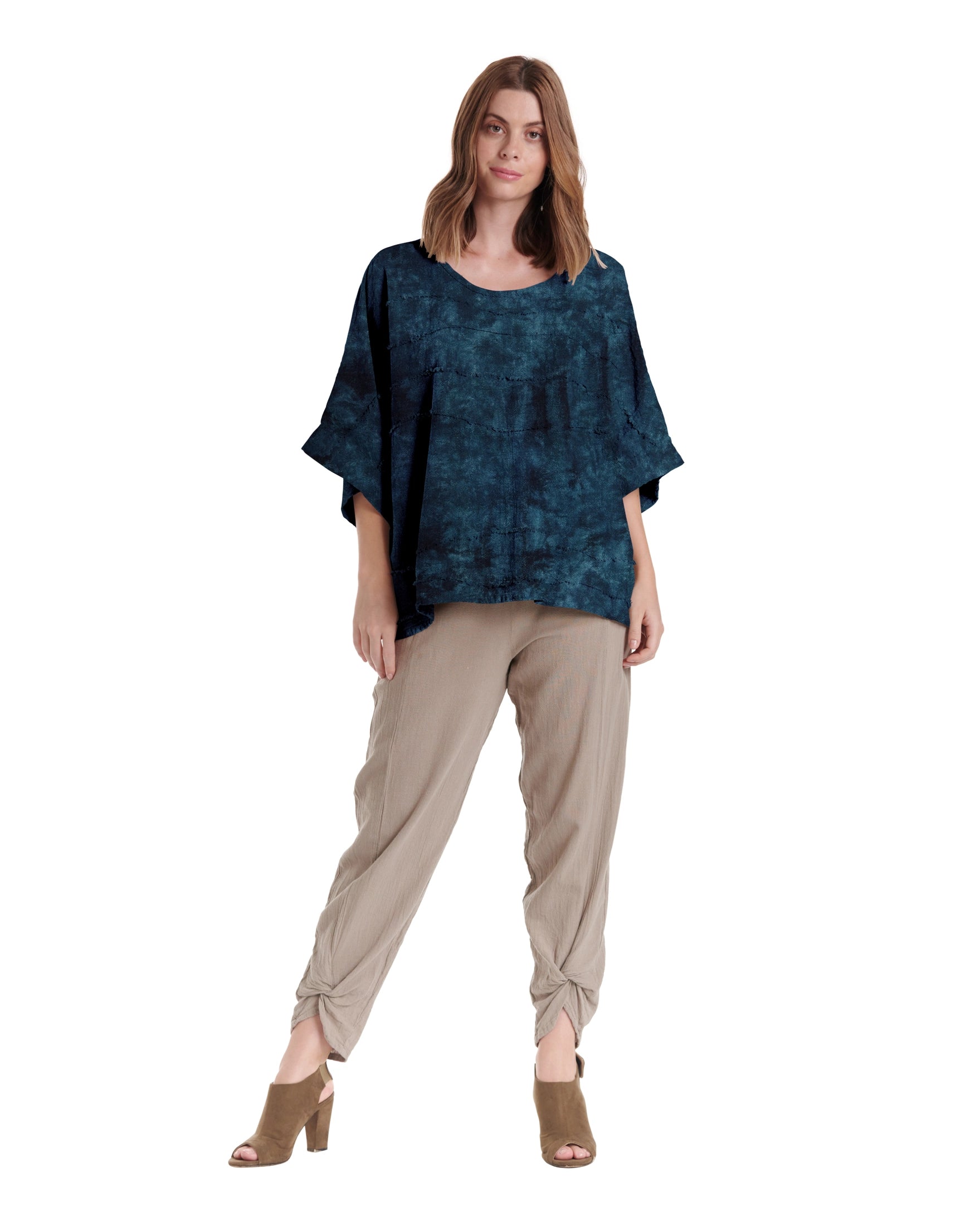 Horizon Cotton Gauze Blouse-Oh My Gauze