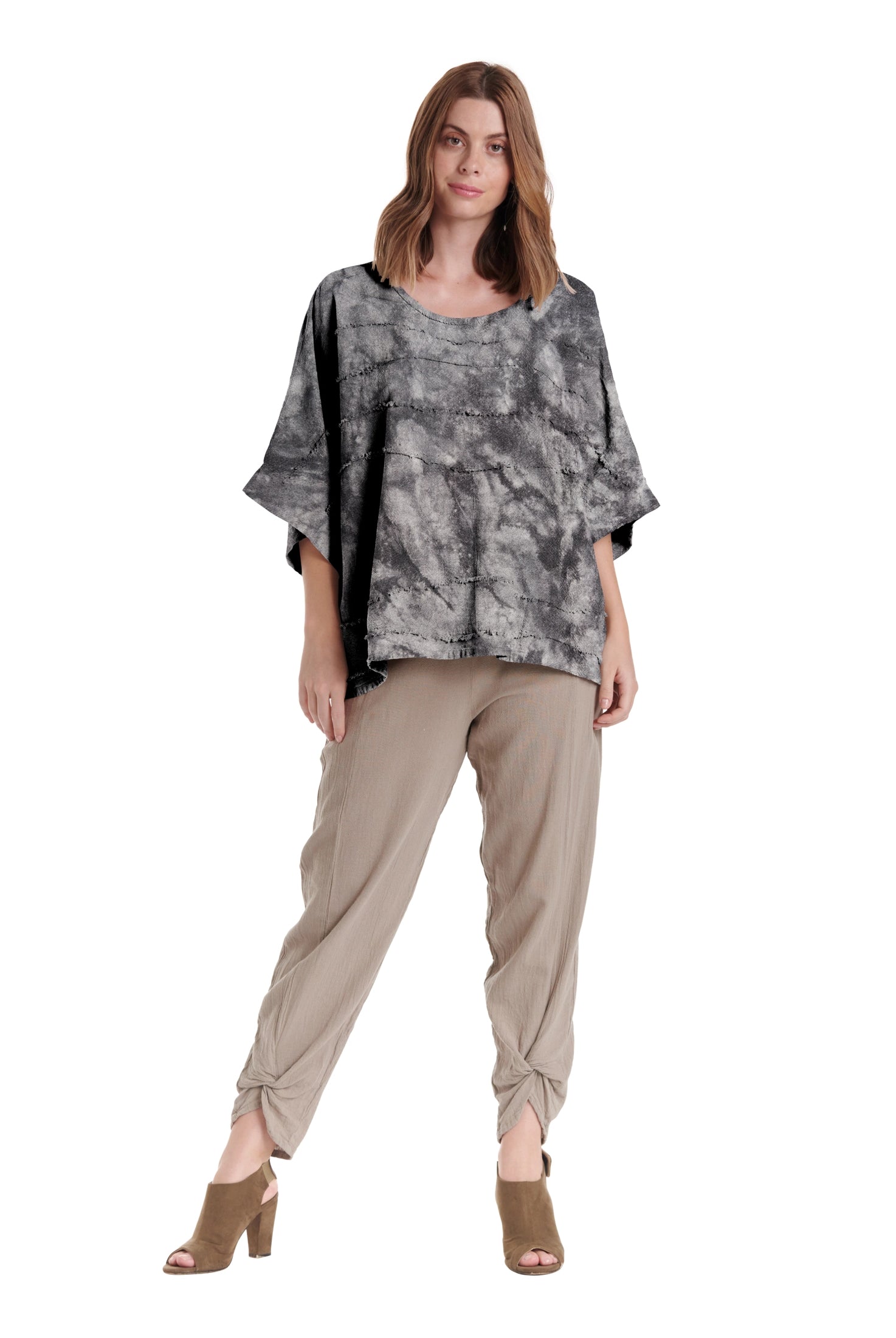 Horizon Cotton Gauze Blouse-Oh My Gauze