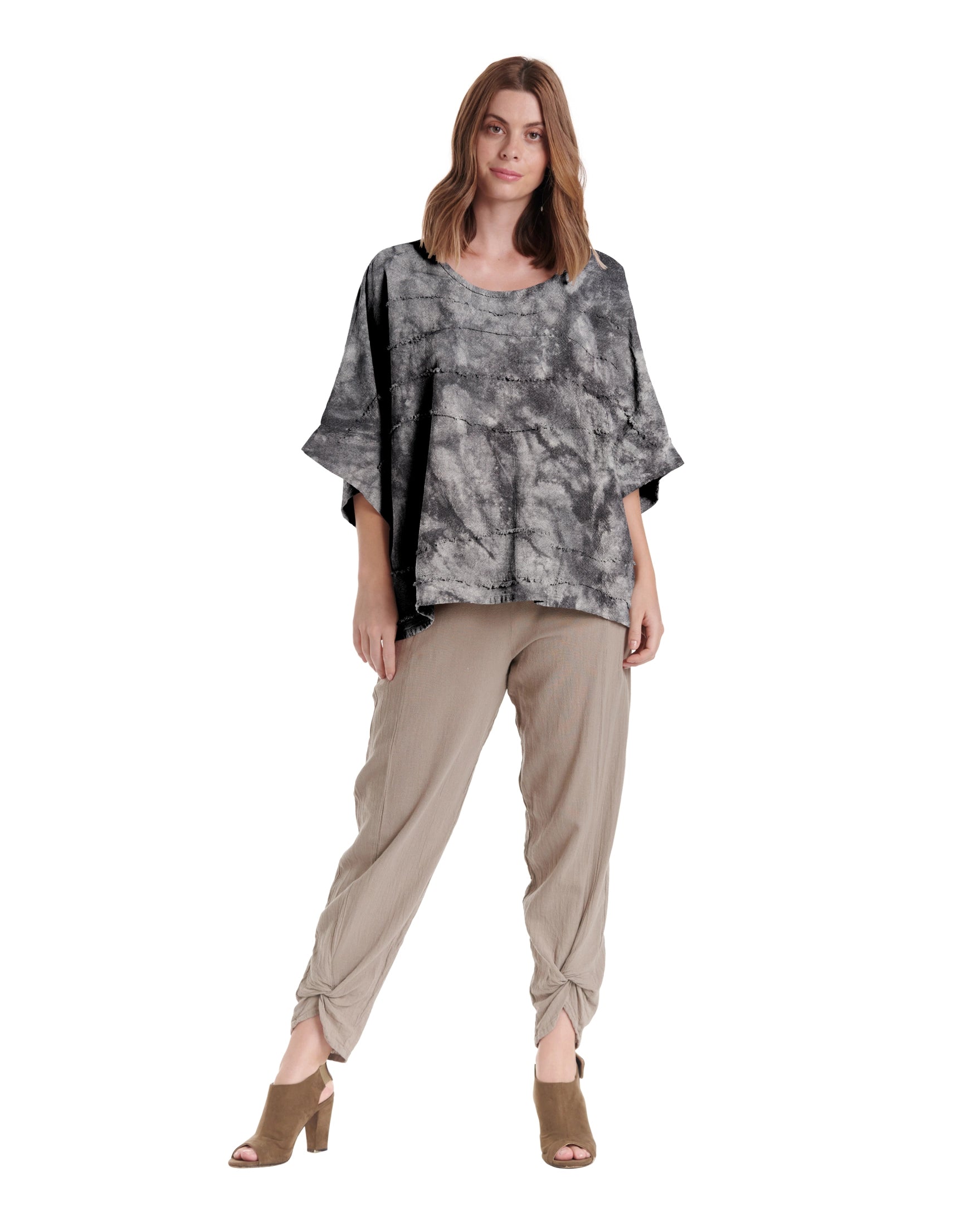 Horizon Cotton Gauze Blouse-Oh My Gauze