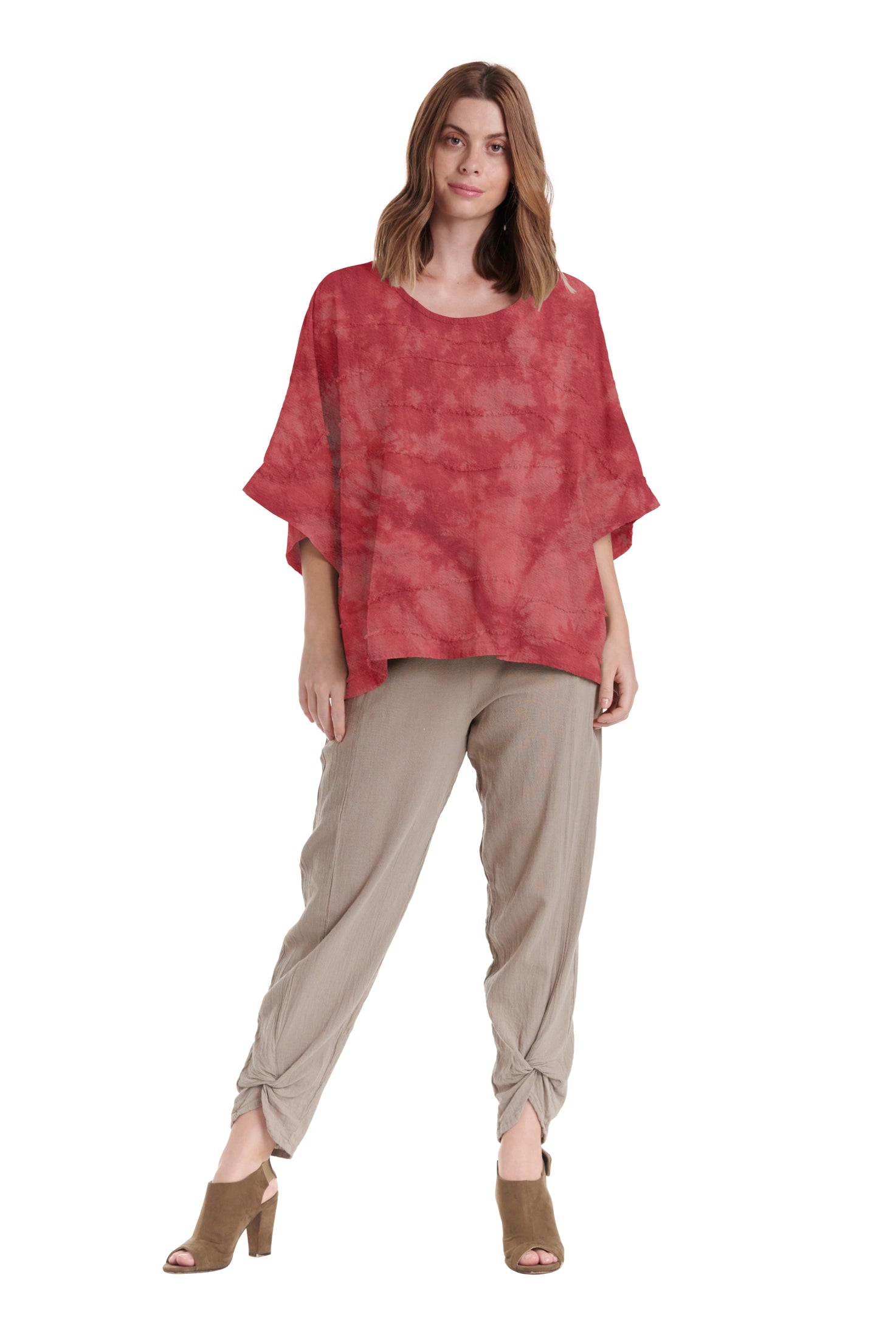 Horizon Cotton Gauze Blouse-Oh My Gauze
