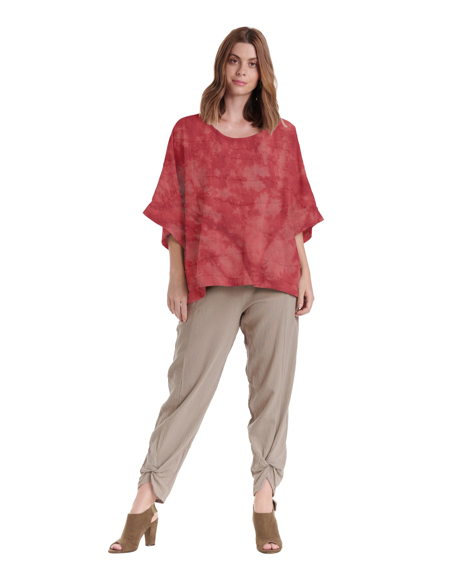 Horizon Cotton Gauze Blouse-Oh My Gauze