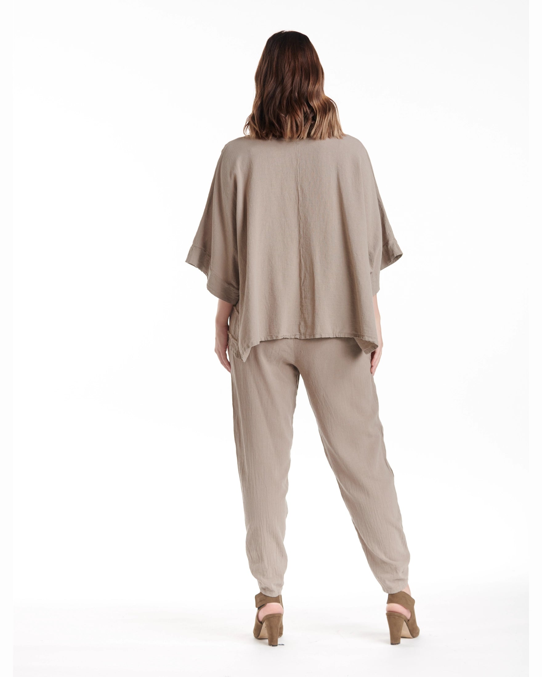 Horizon Cotton Gauze Blouse-Oh My Gauze