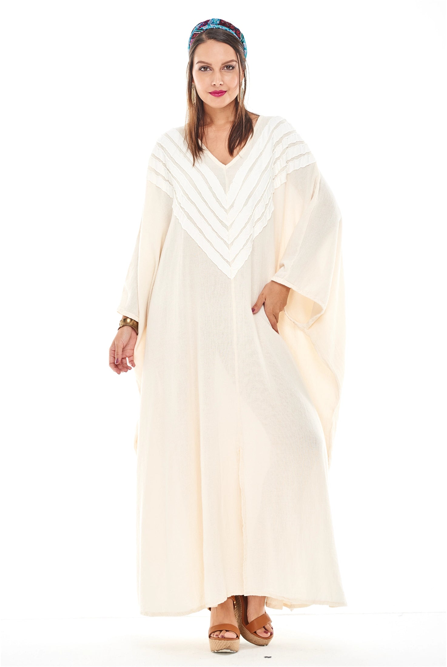 Hostess Cotton Gauze Dress - Final Sale-Oh My Gauze