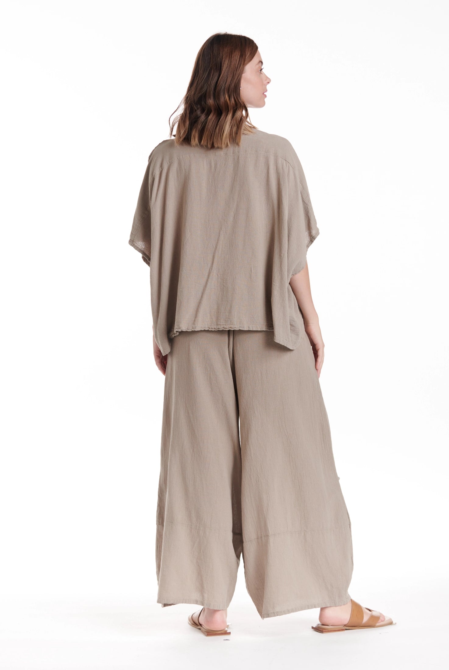 Ines Cotton Gauze Blouse – New Arrival-Oh My Gauze