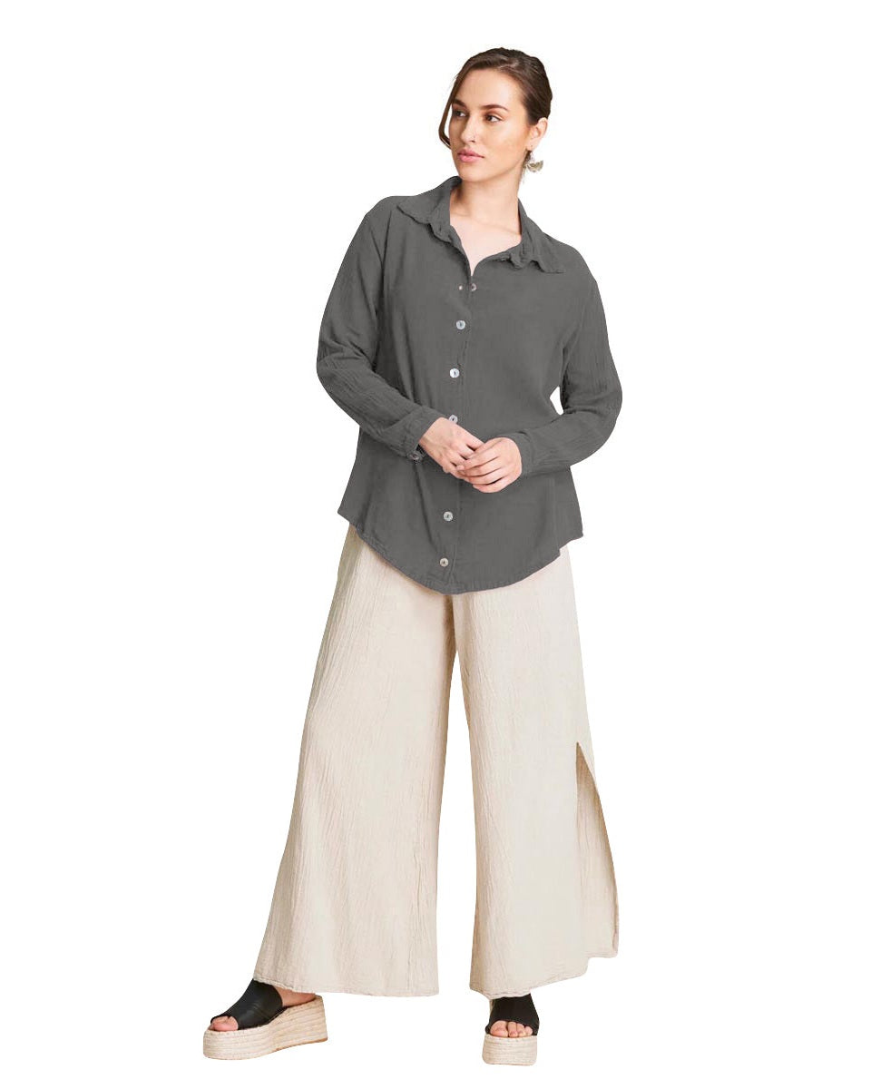 Josephine Cotton Gauze Blouse – Final Sale-Oh My Gauze