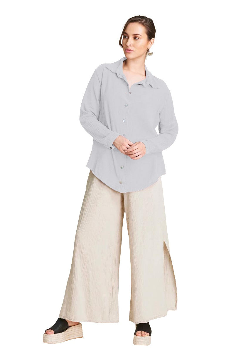 Josephine Cotton Gauze Blouse – Final Sale-Oh My Gauze