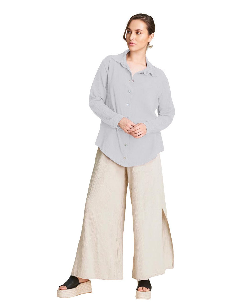 Josephine Cotton Gauze Blouse – Final Sale-Oh My Gauze