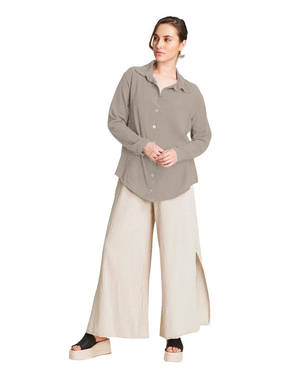 Josephine Cotton Gauze Blouse – Final Sale-Oh My Gauze