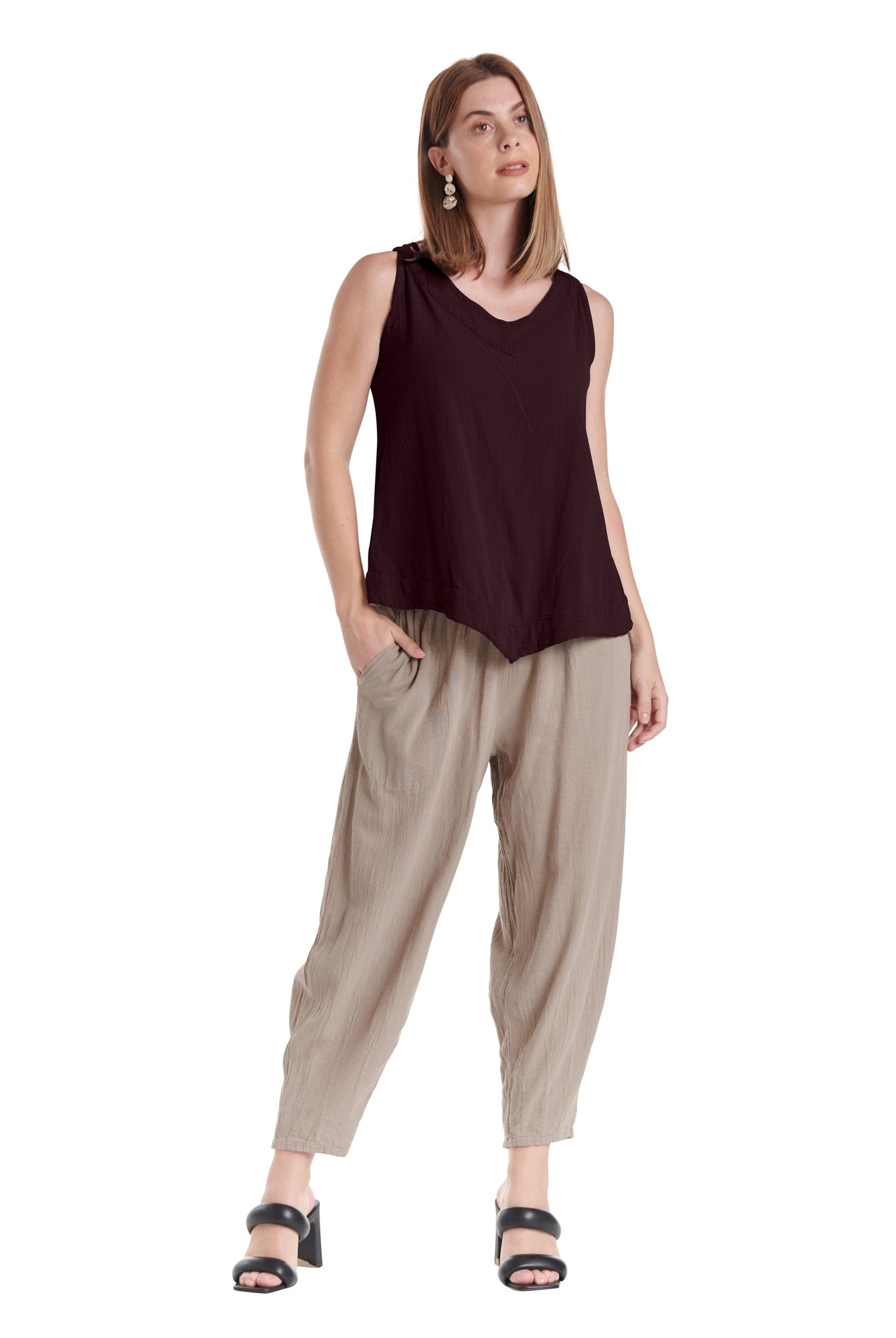 Julia Cotton Gauze Blouse-Oh My Gauze