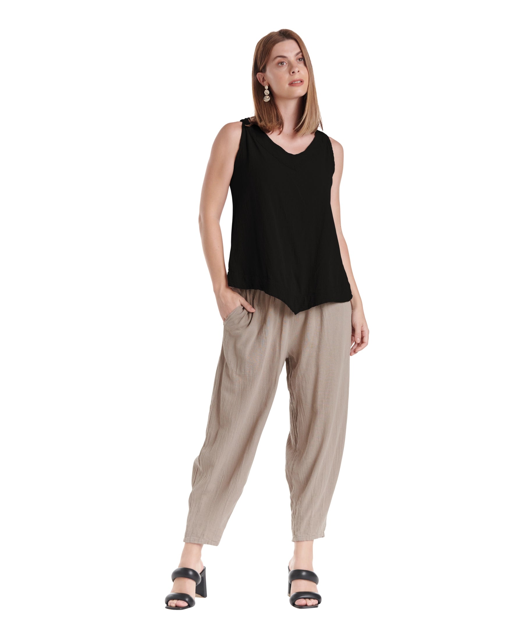 Julia Cotton Gauze Blouse-Oh My Gauze