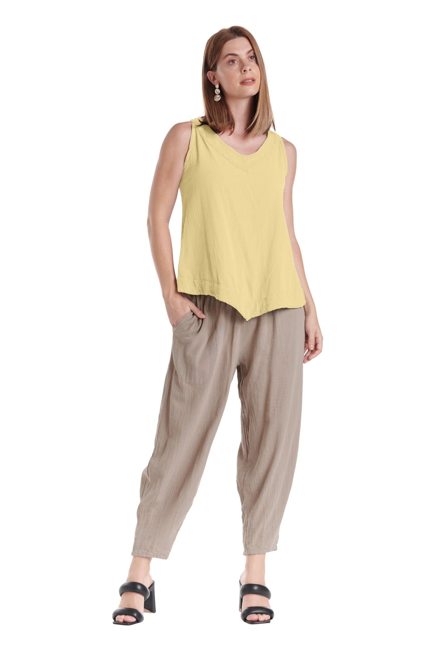 Julia Cotton Gauze Blouse-Oh My Gauze