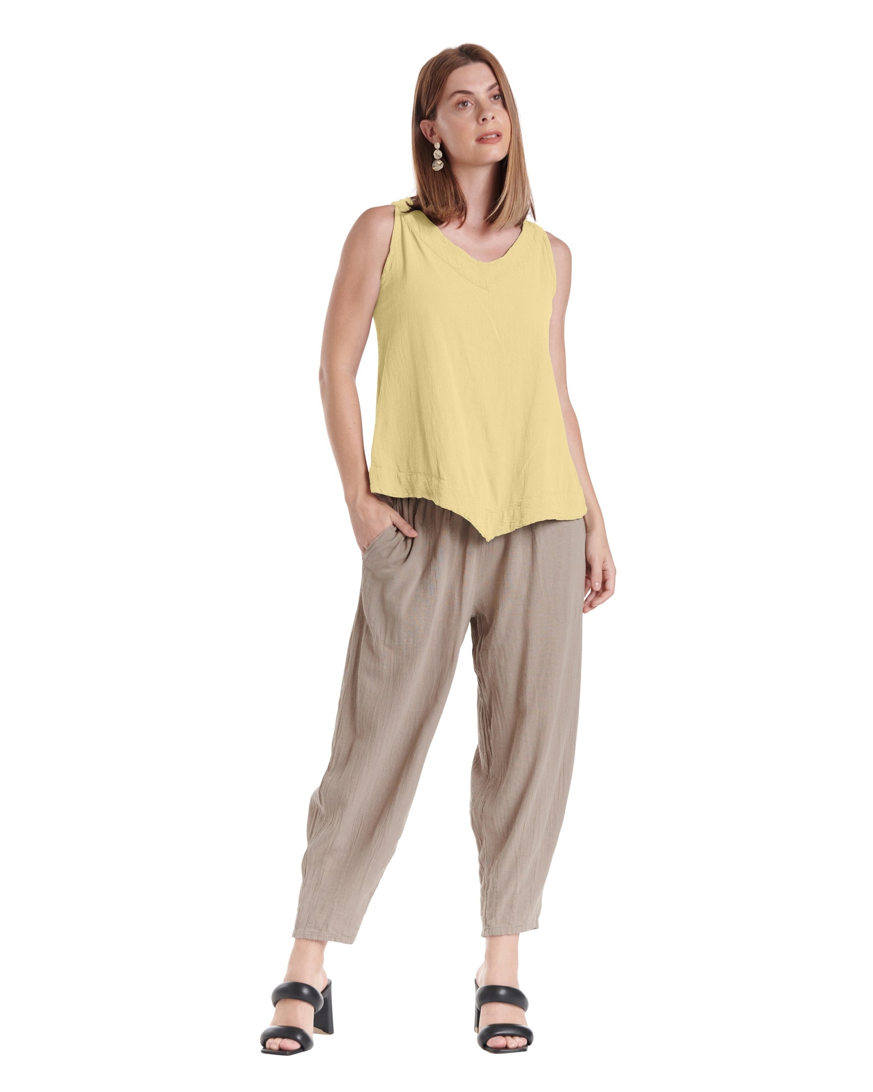 Julia Cotton Gauze Blouse-Oh My Gauze