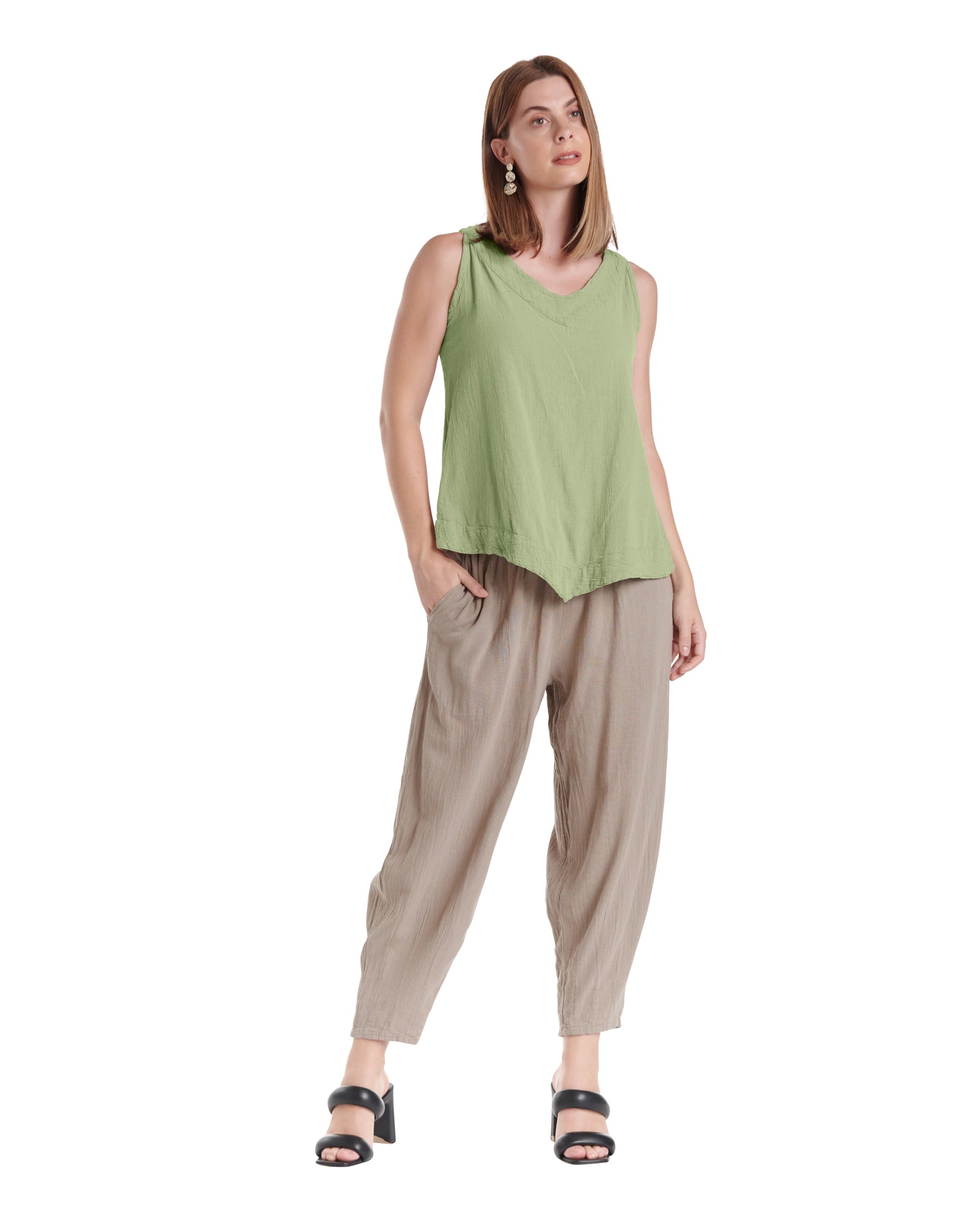 Julia Cotton Gauze Blouse-Oh My Gauze