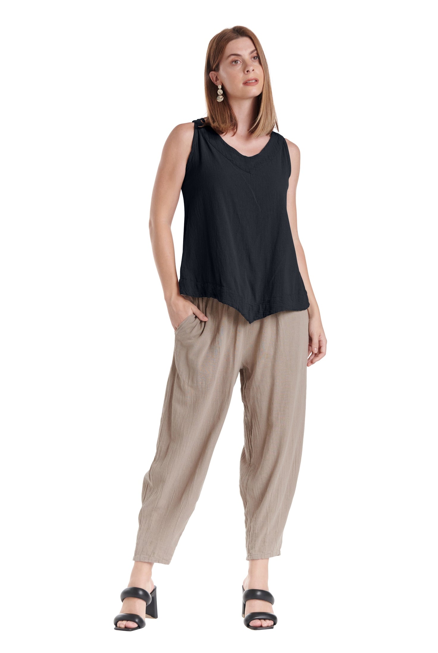 Julia Cotton Gauze Blouse-Oh My Gauze