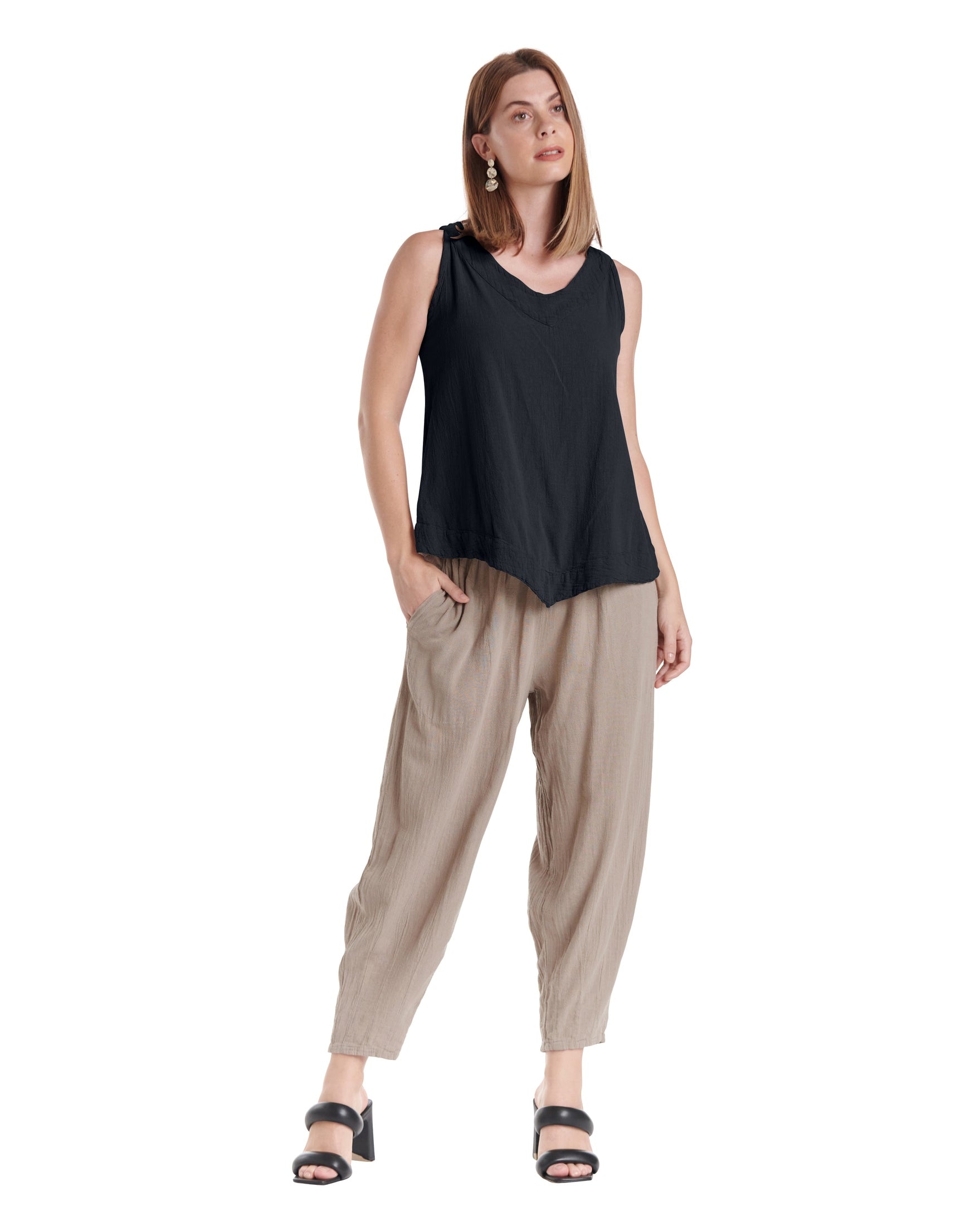 Julia Cotton Gauze Blouse-Oh My Gauze