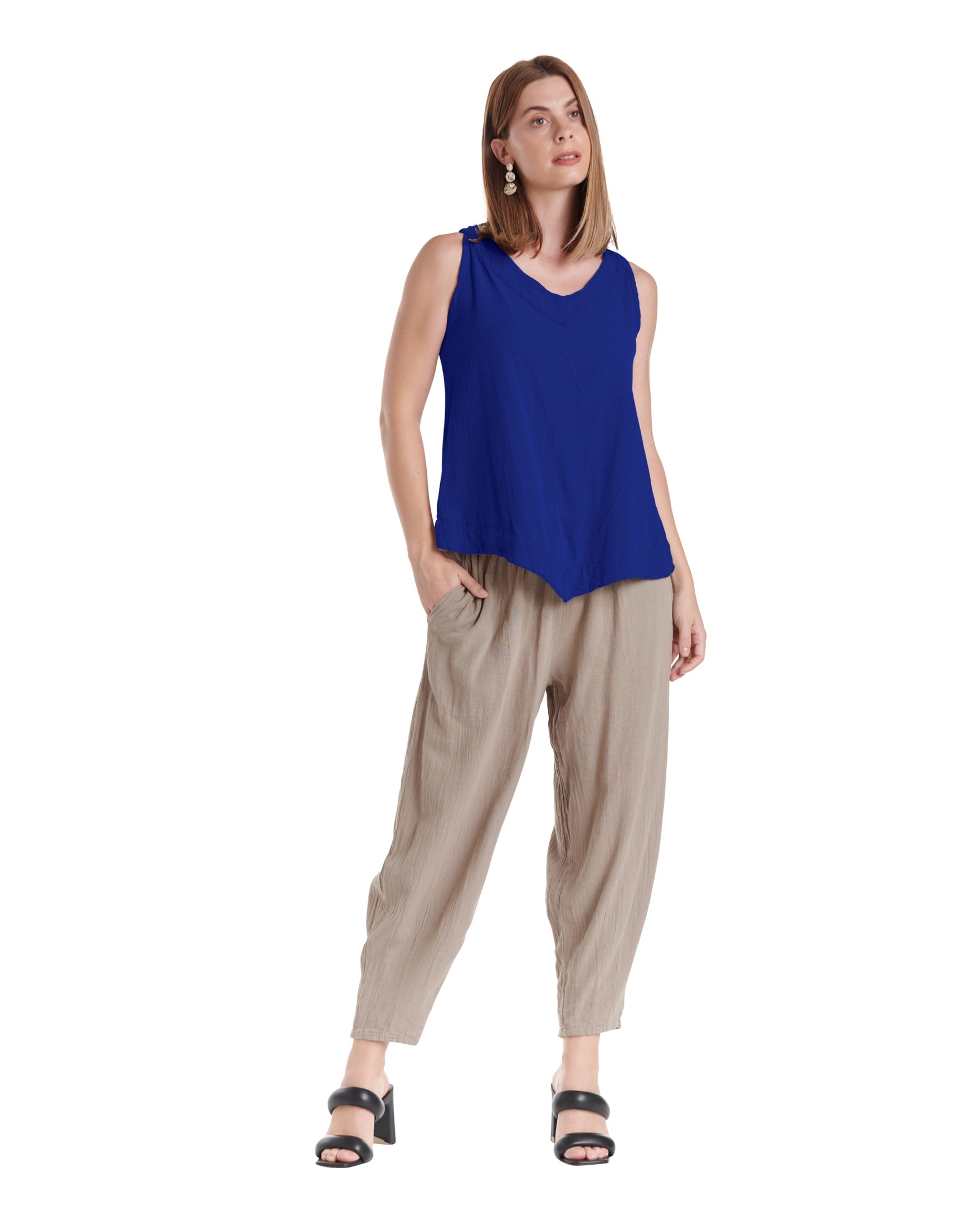 Julia Cotton Gauze Blouse-Oh My Gauze